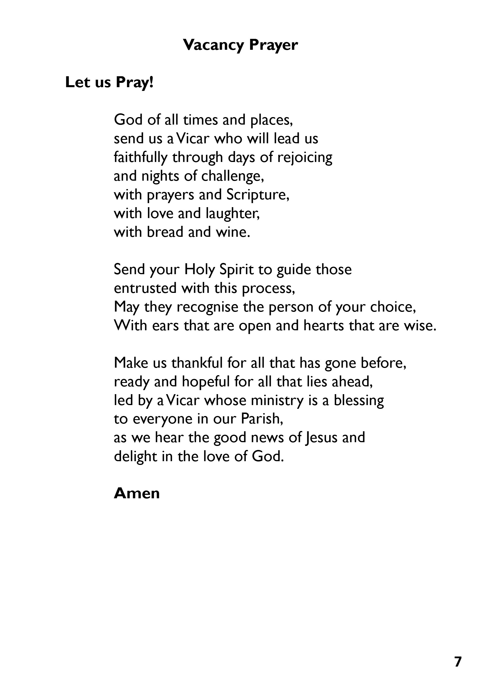 St Mary the Blessed Virgin Parish Magazine May 2026 — page 7