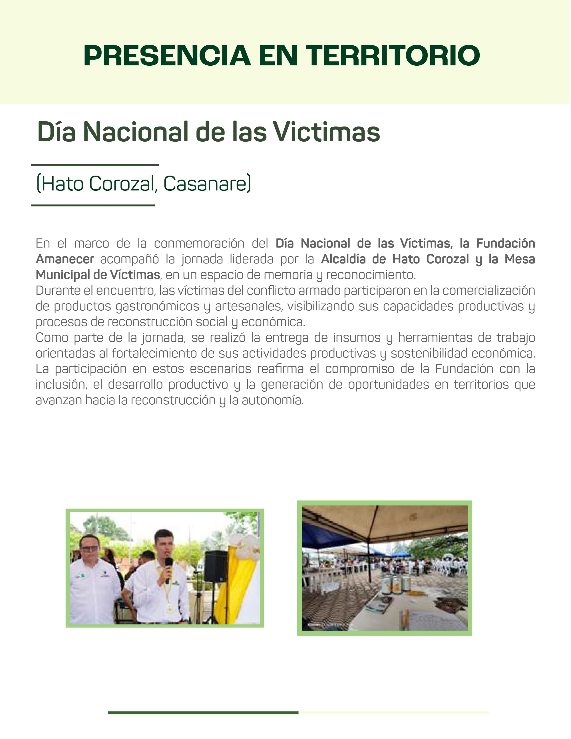 Fundación Amanecer- Boletín_Bimensual Marzo-Abril 2026 — page 11