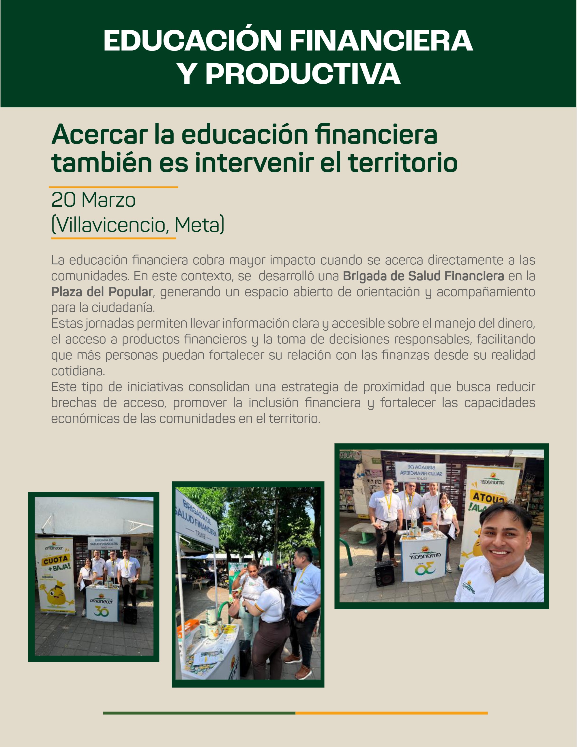 Fundación Amanecer- Boletín_Bimensual Marzo-Abril 2026 — page 13