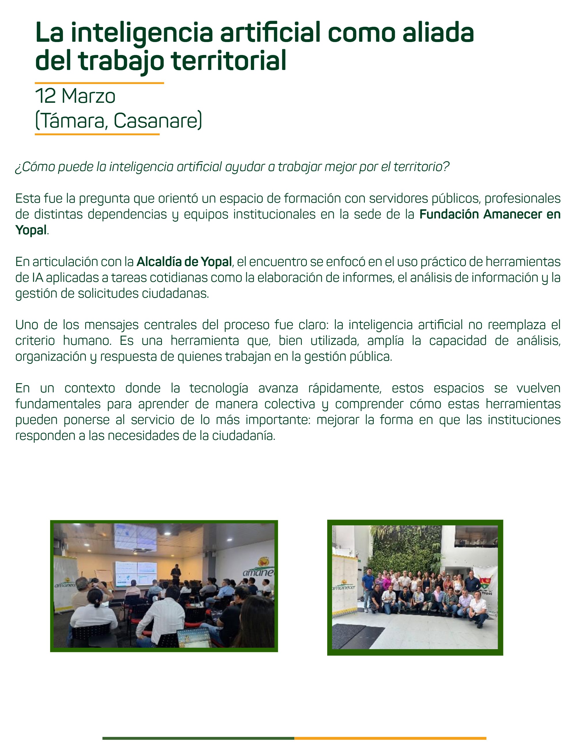 Fundación Amanecer- Boletín_Bimensual Marzo-Abril 2026 — page 22