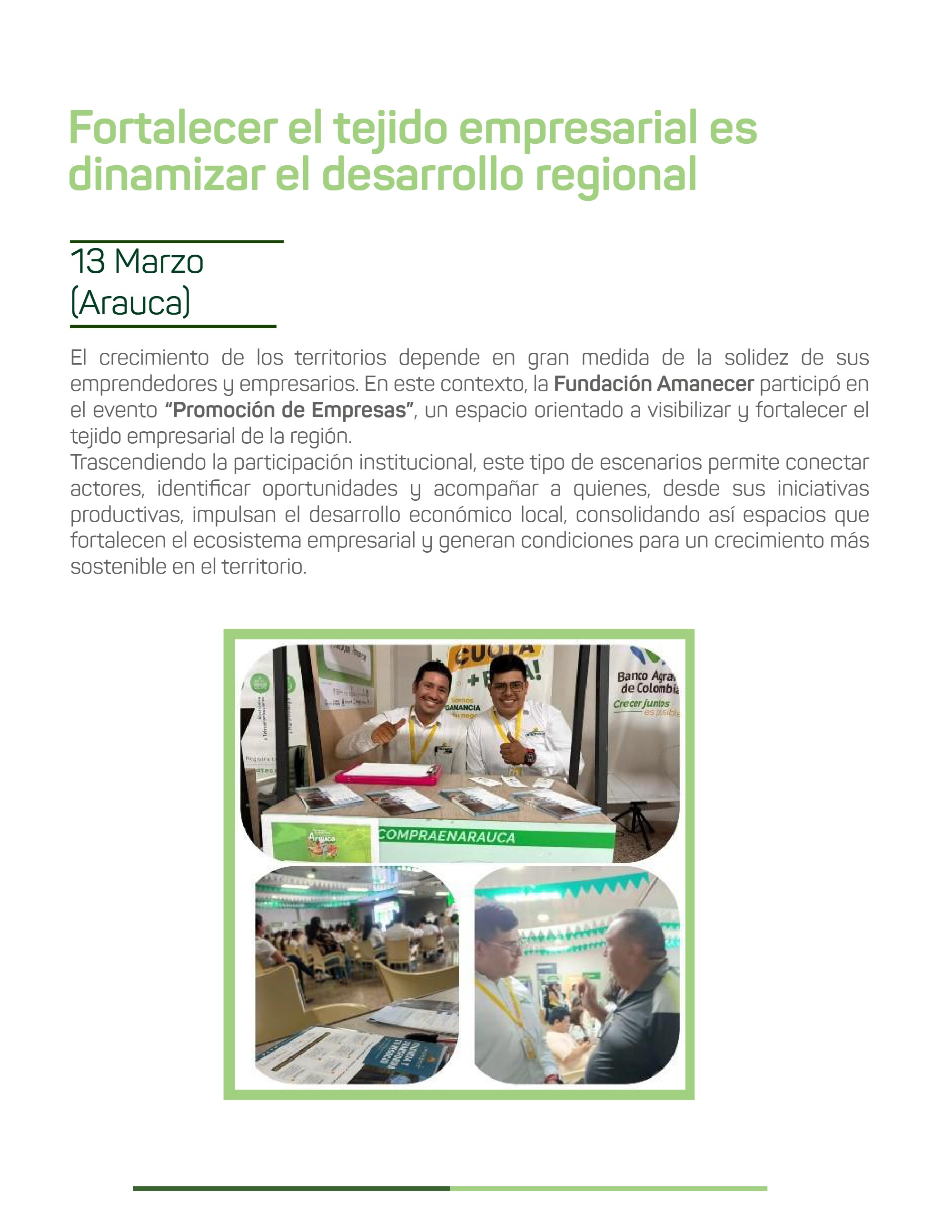 Fundación Amanecer- Boletín_Bimensual Marzo-Abril 2026 — page 32