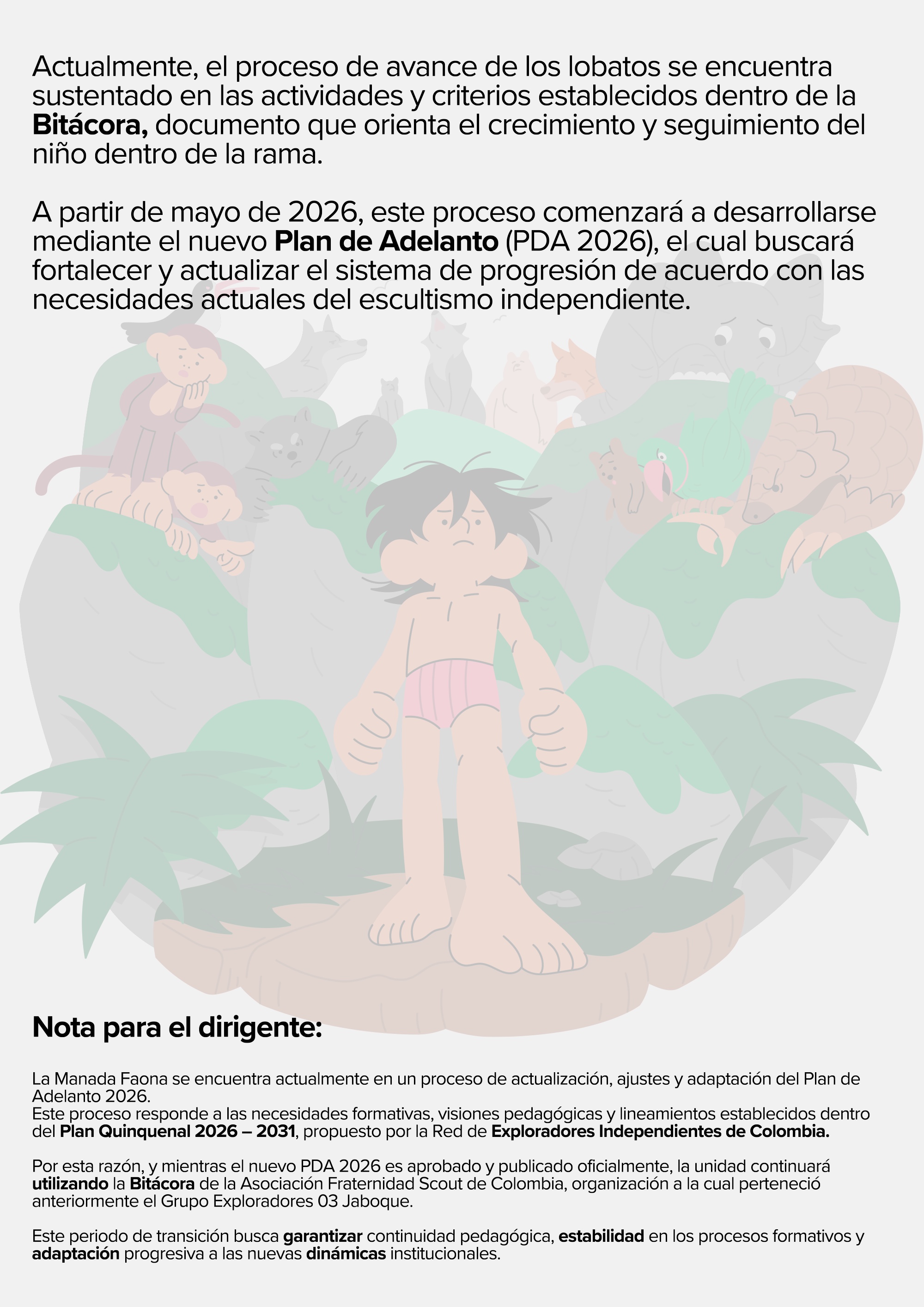 MANUAL DE CAZA Cartilla para el Dirigente de Manada — page 21