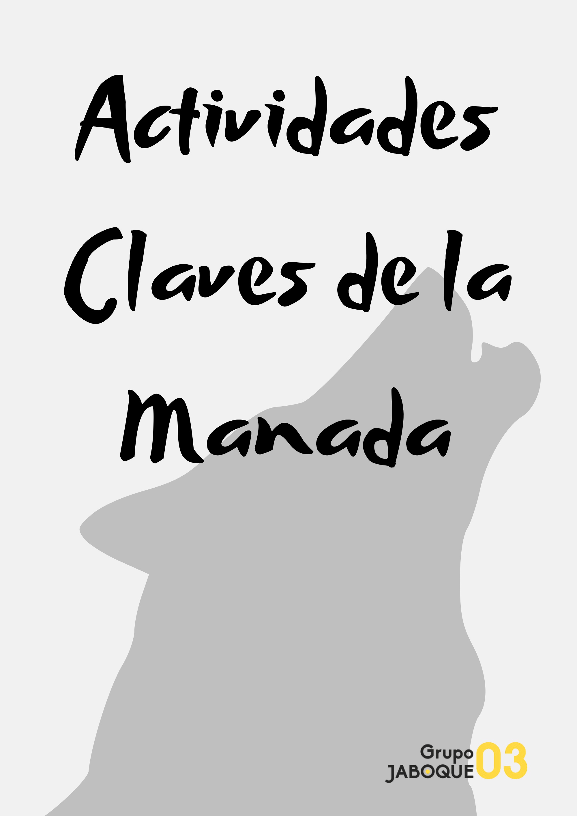 MANUAL DE CAZA Cartilla para el Dirigente de Manada — page 22