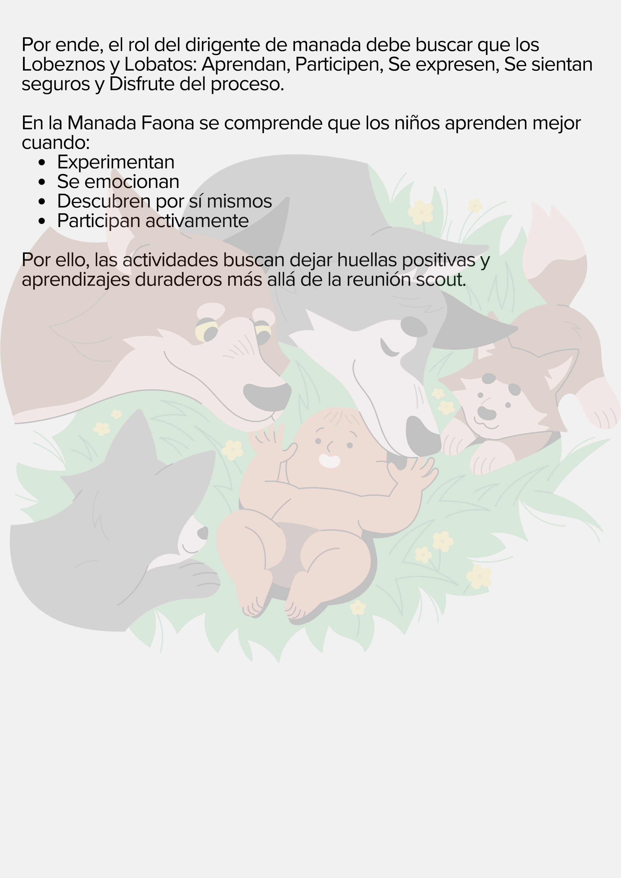 MANUAL DE CAZA Cartilla para el Dirigente de Manada — page 27