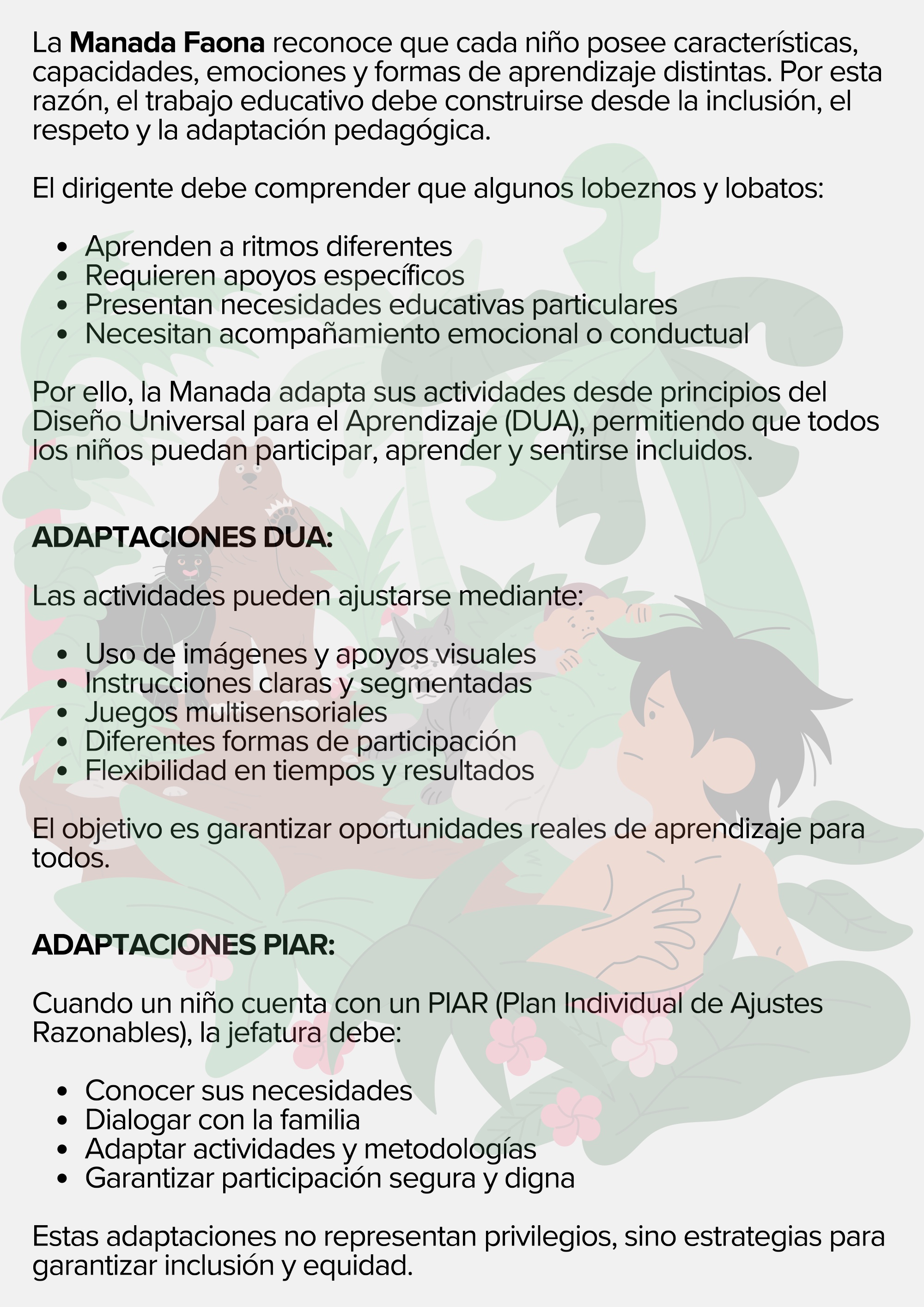 MANUAL DE CAZA Cartilla para el Dirigente de Manada — page 34
