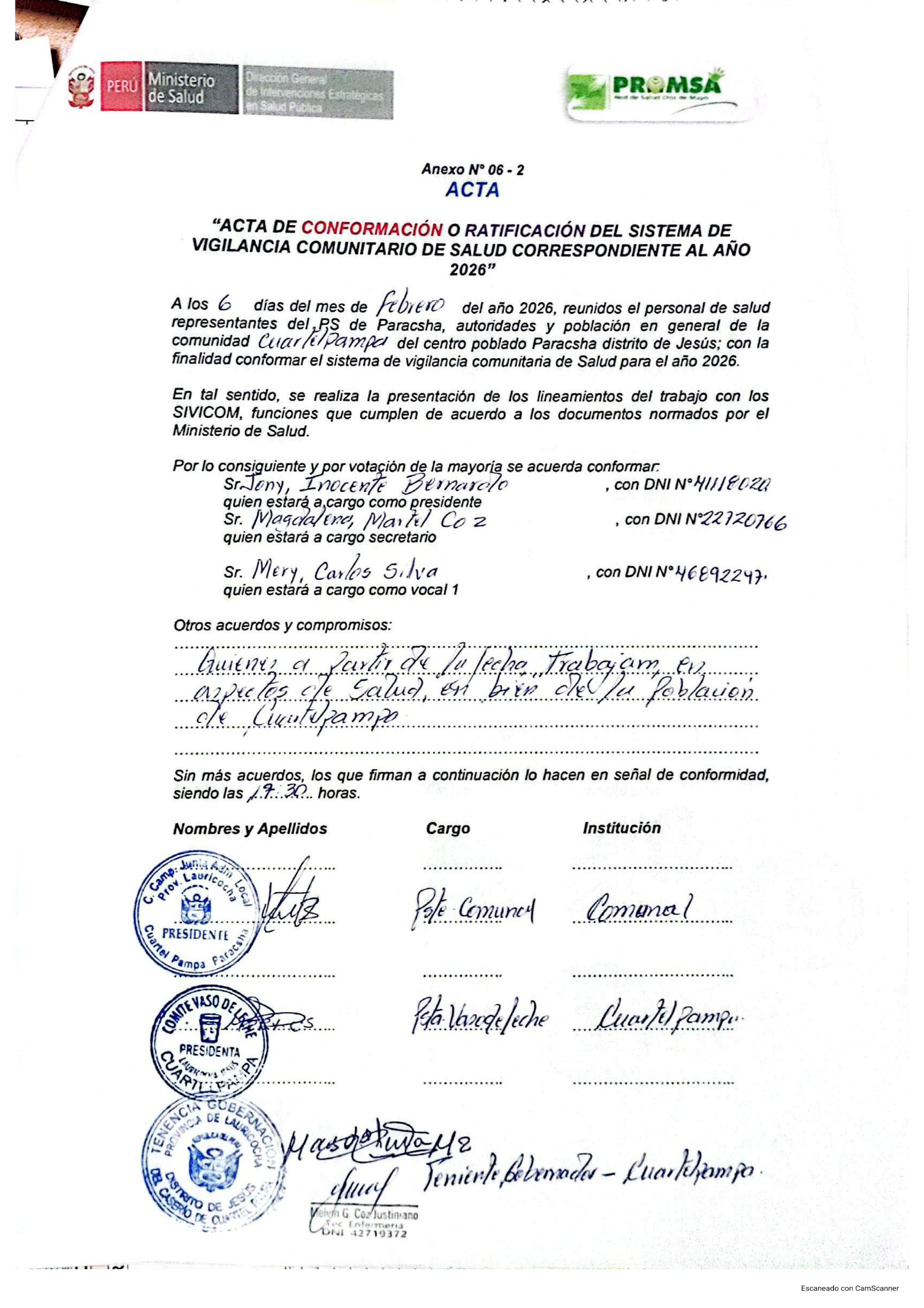 SECTOR CUARTELPAMPA — page 13