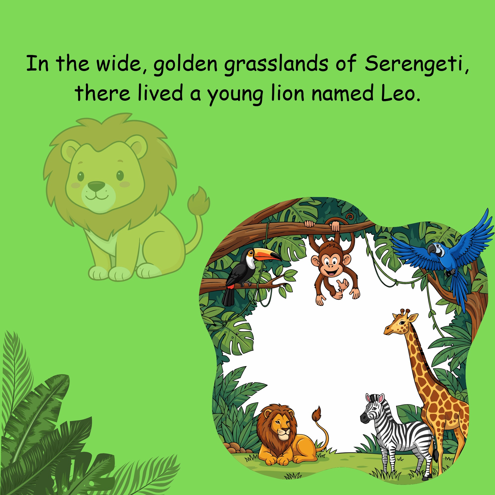LEO THE BRAVE AND HAPPY LION — page 2