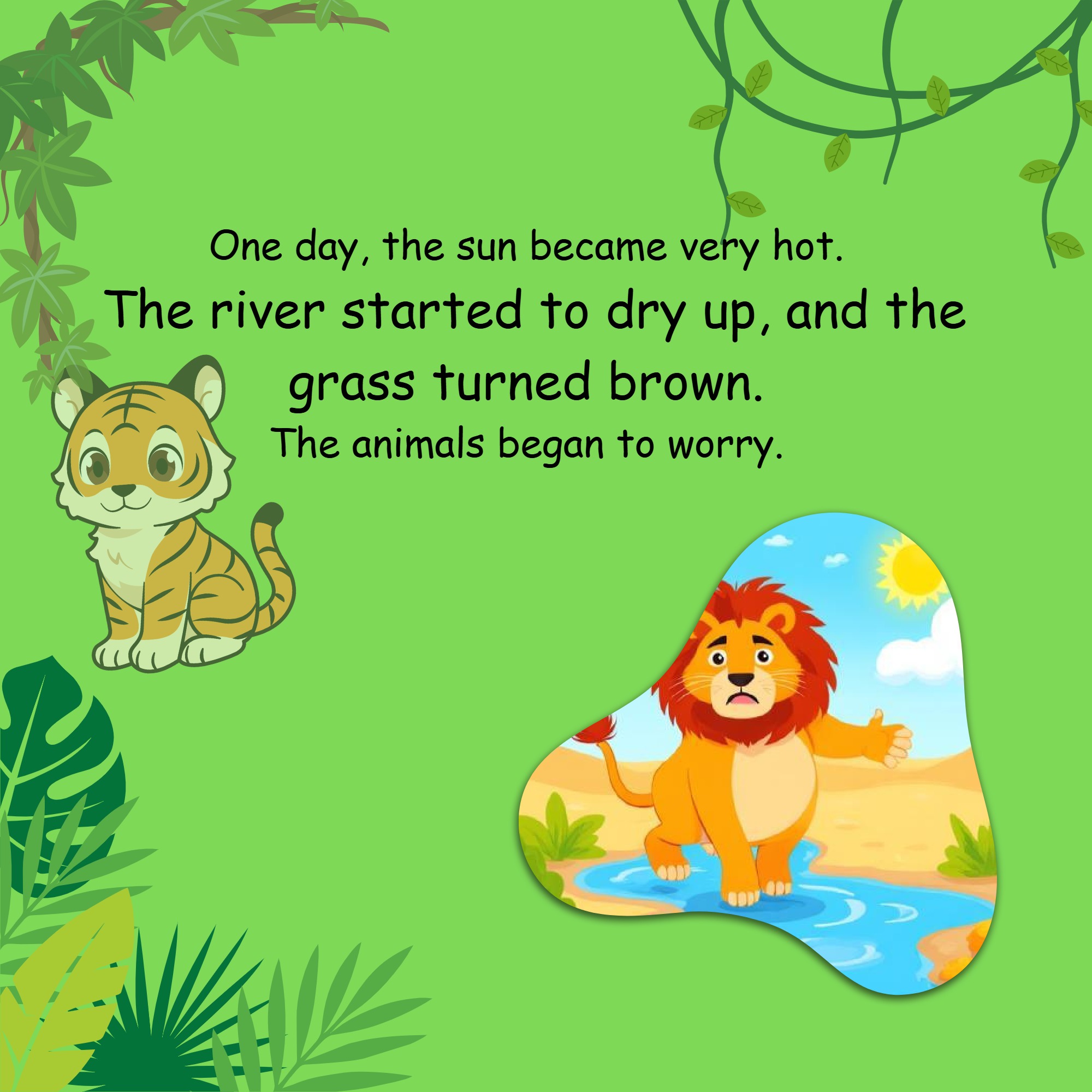 LEO THE BRAVE AND HAPPY LION — page 4