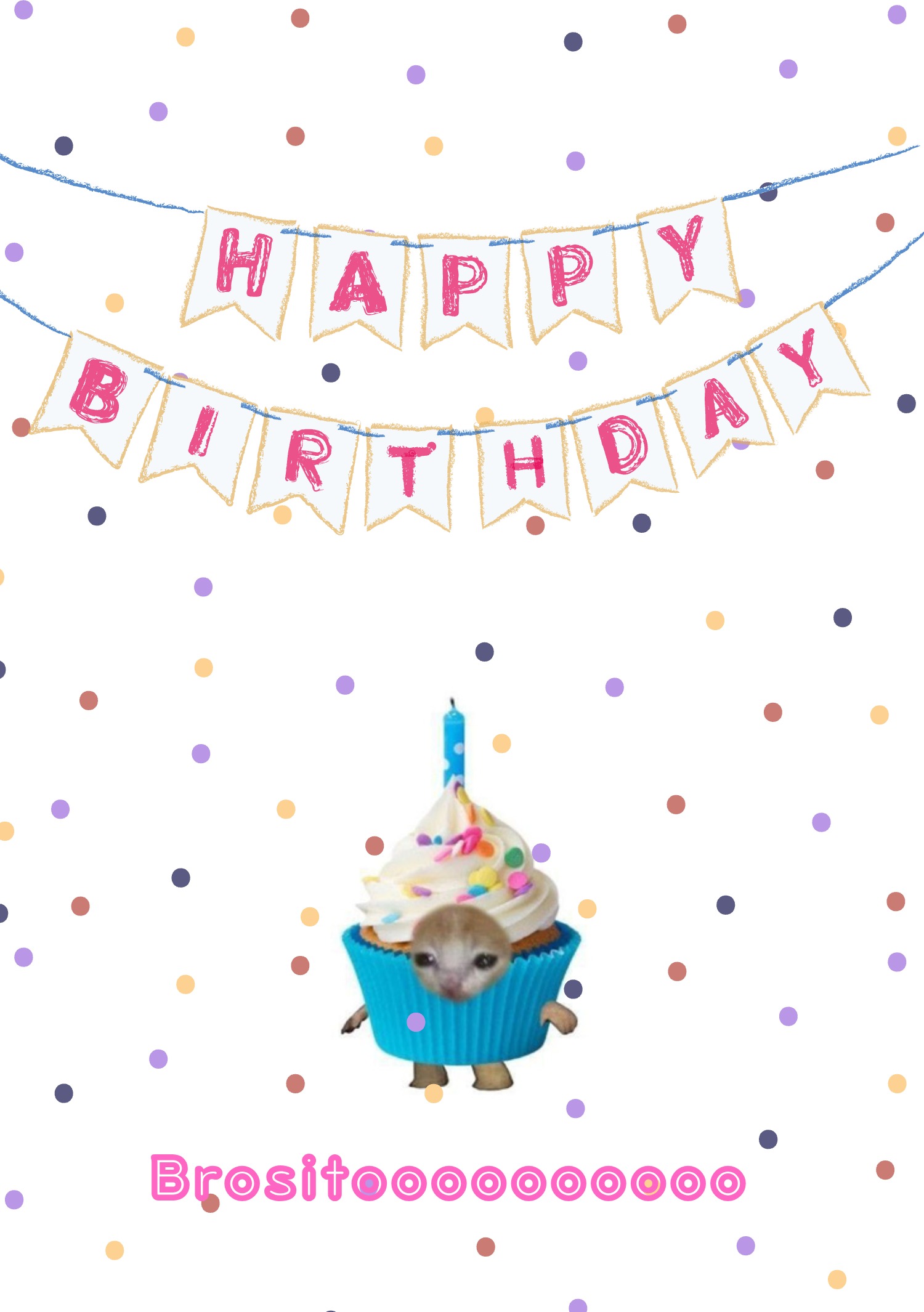 Feliz cumpleaños brooo