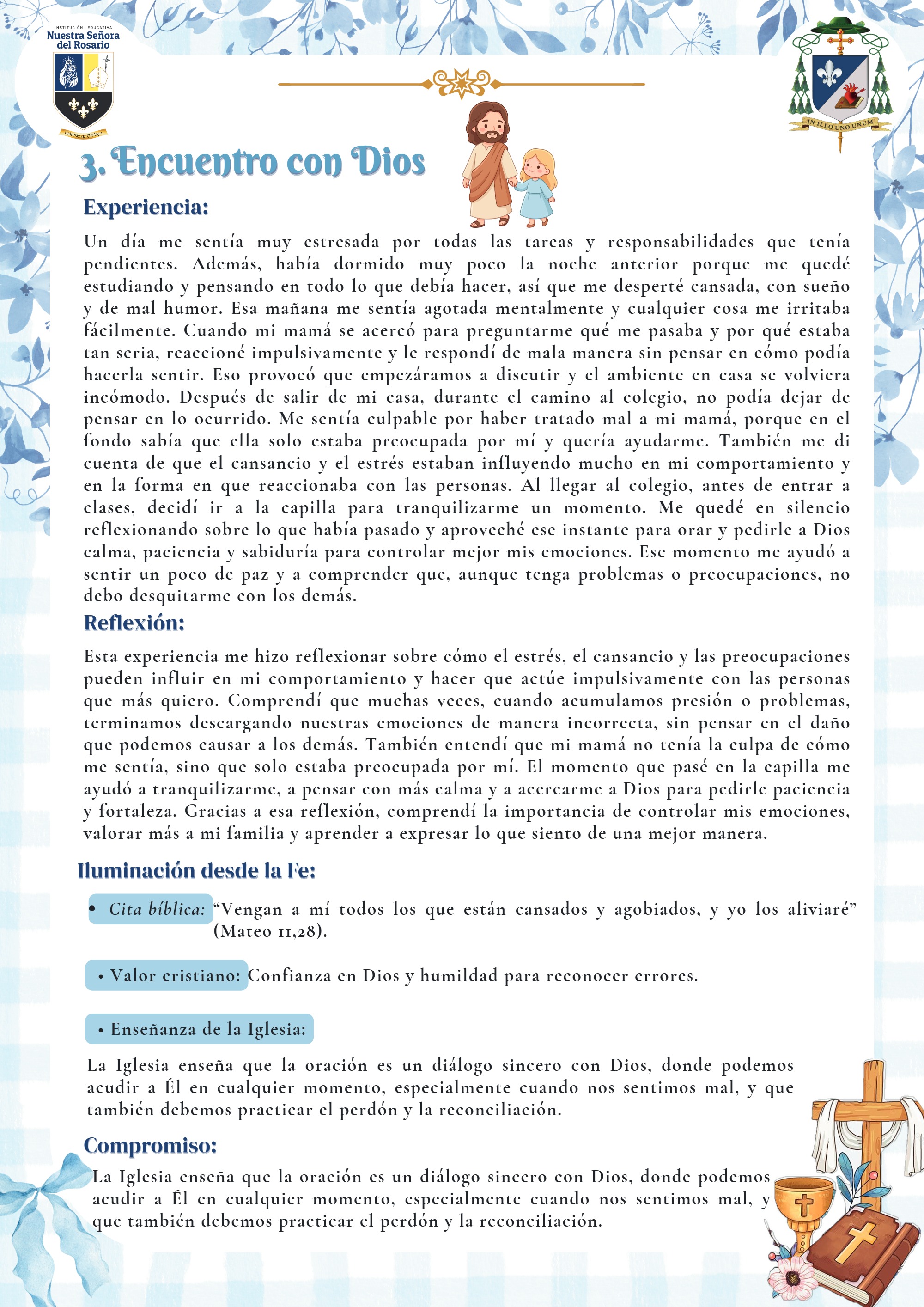 Diario espiritual grupal - 5to "F" - 2026 — page 11