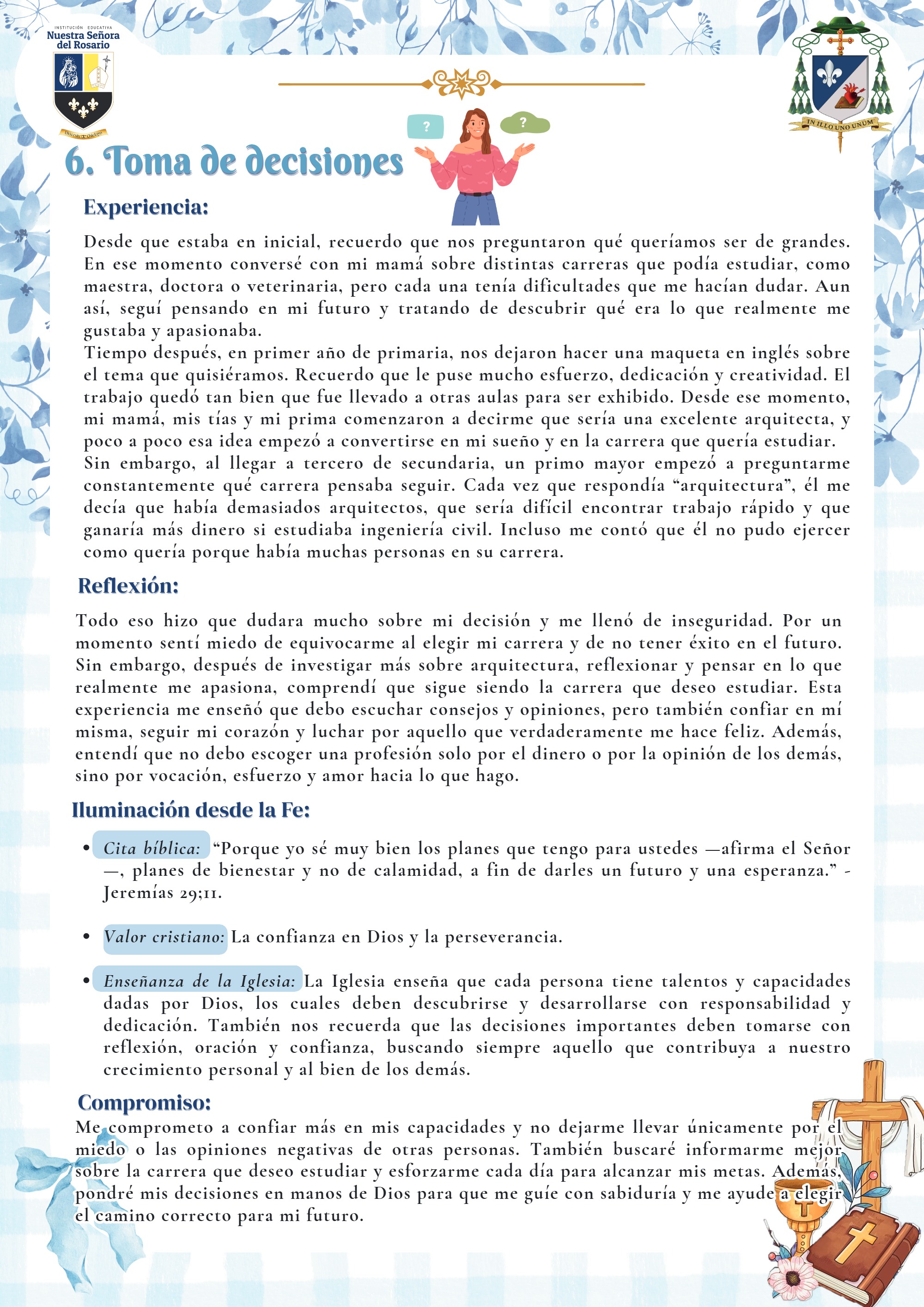 Diario espiritual grupal - 5to "F" - 2026 — page 14