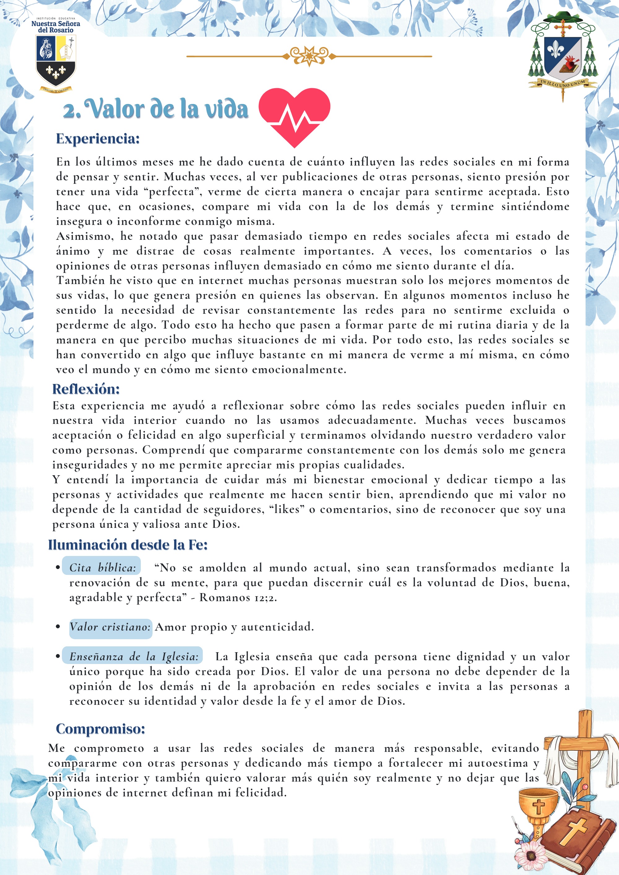 Diario espiritual grupal - 5to "F" - 2026 — page 10