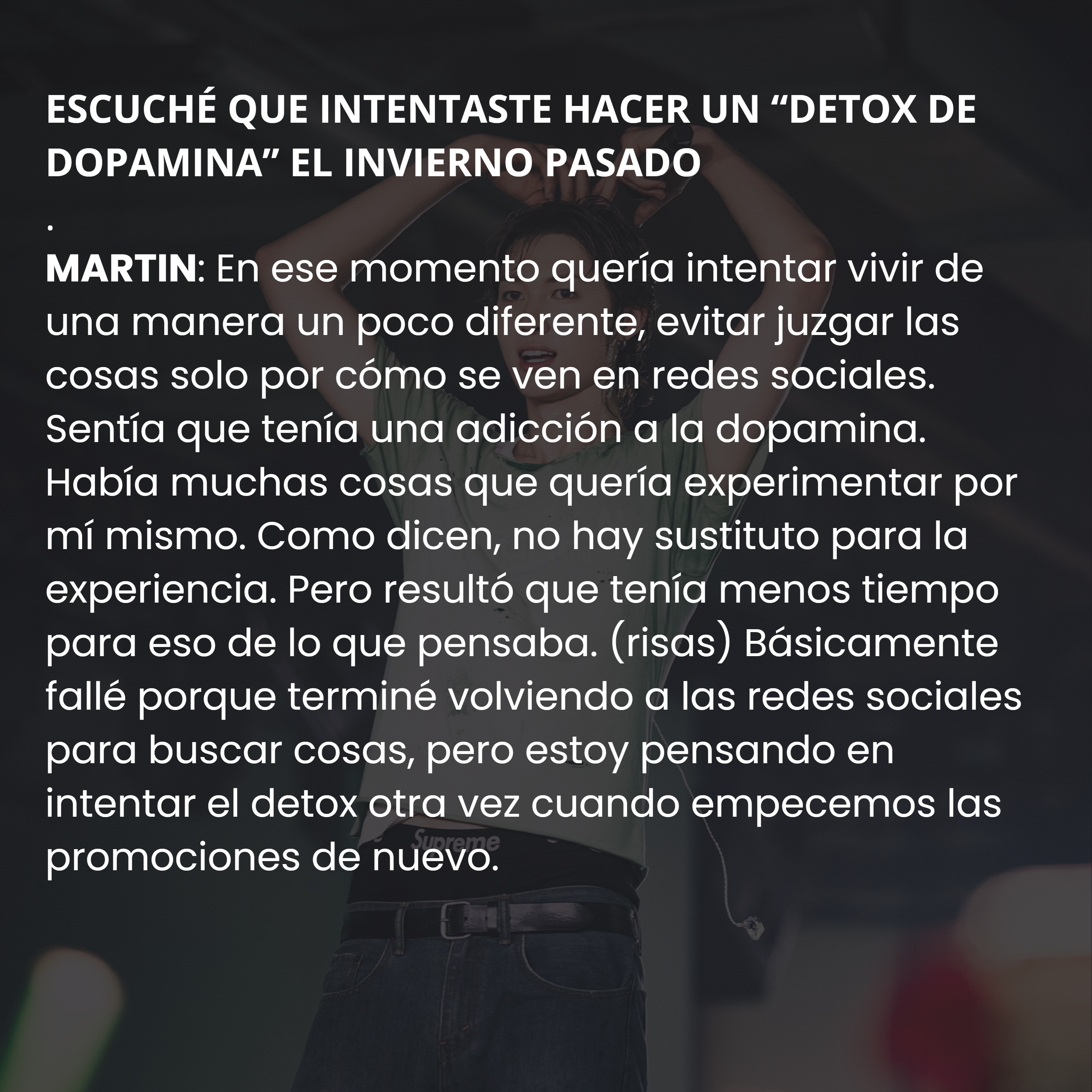 ENTREVISTA A MARTIN PARA WEVERSE MEGAZINE — page 2