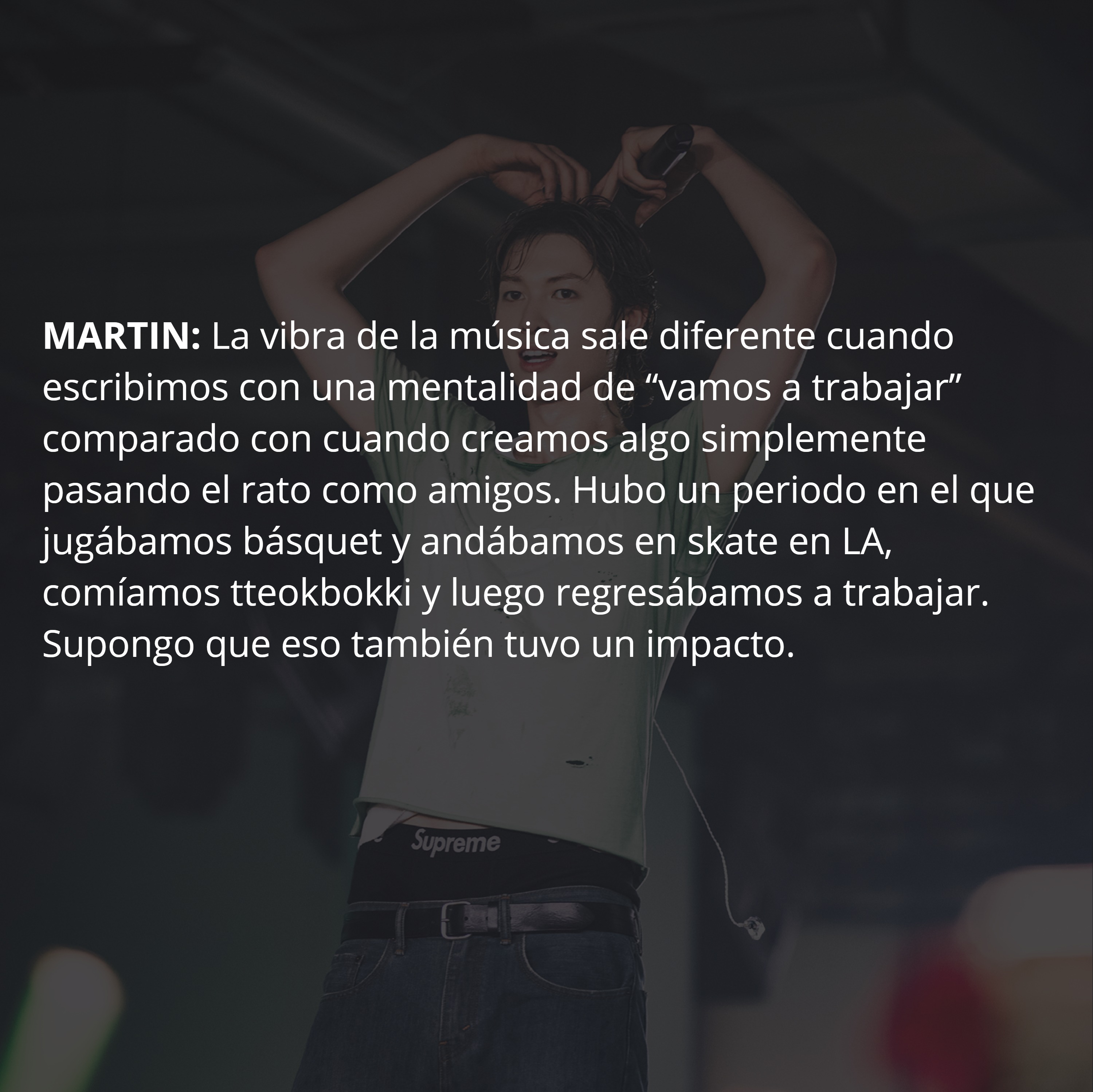 ENTREVISTA A MARTIN PARA WEVERSE MEGAZINE — page 12