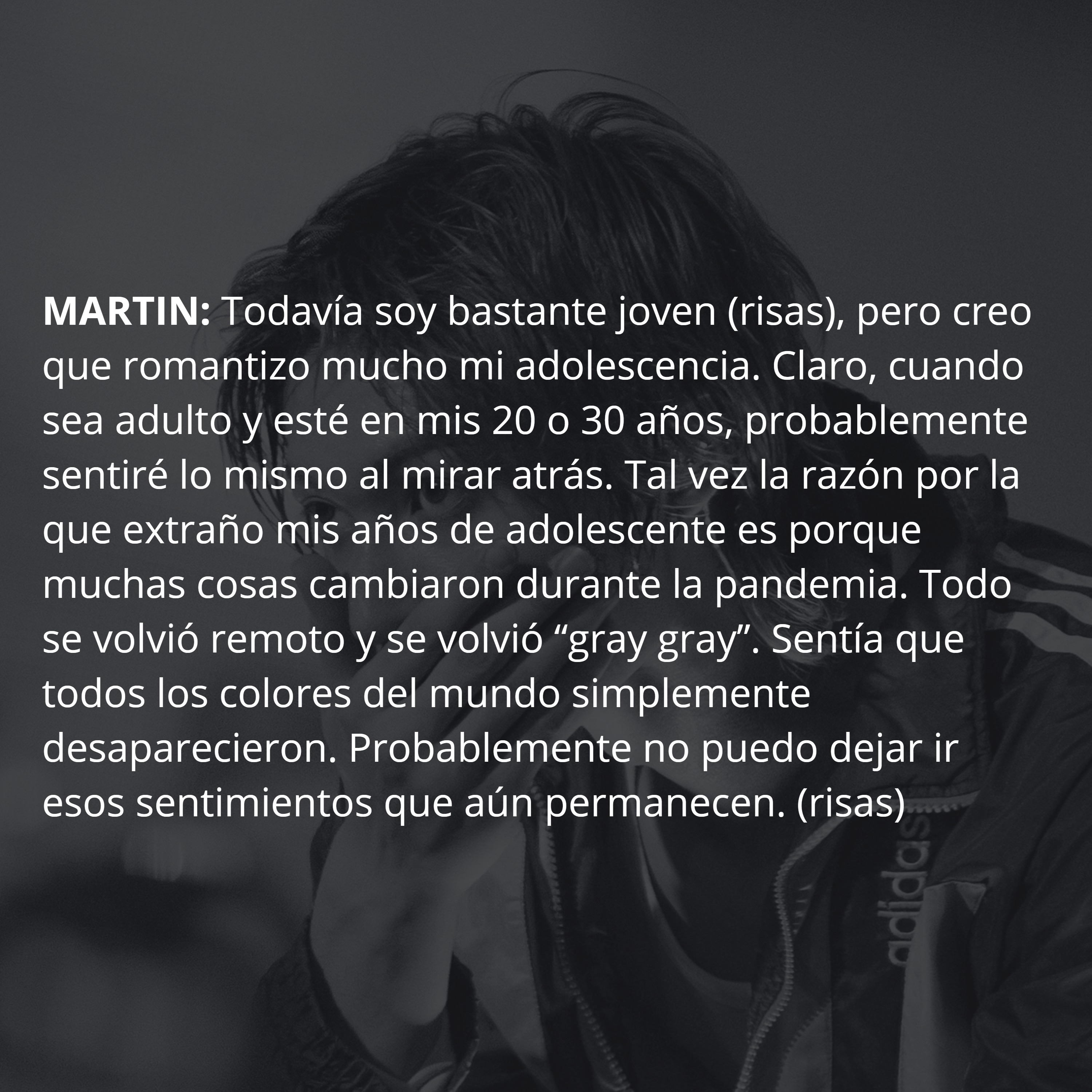 ENTREVISTA A MARTIN PARA WEVERSE MEGAZINE — page 23