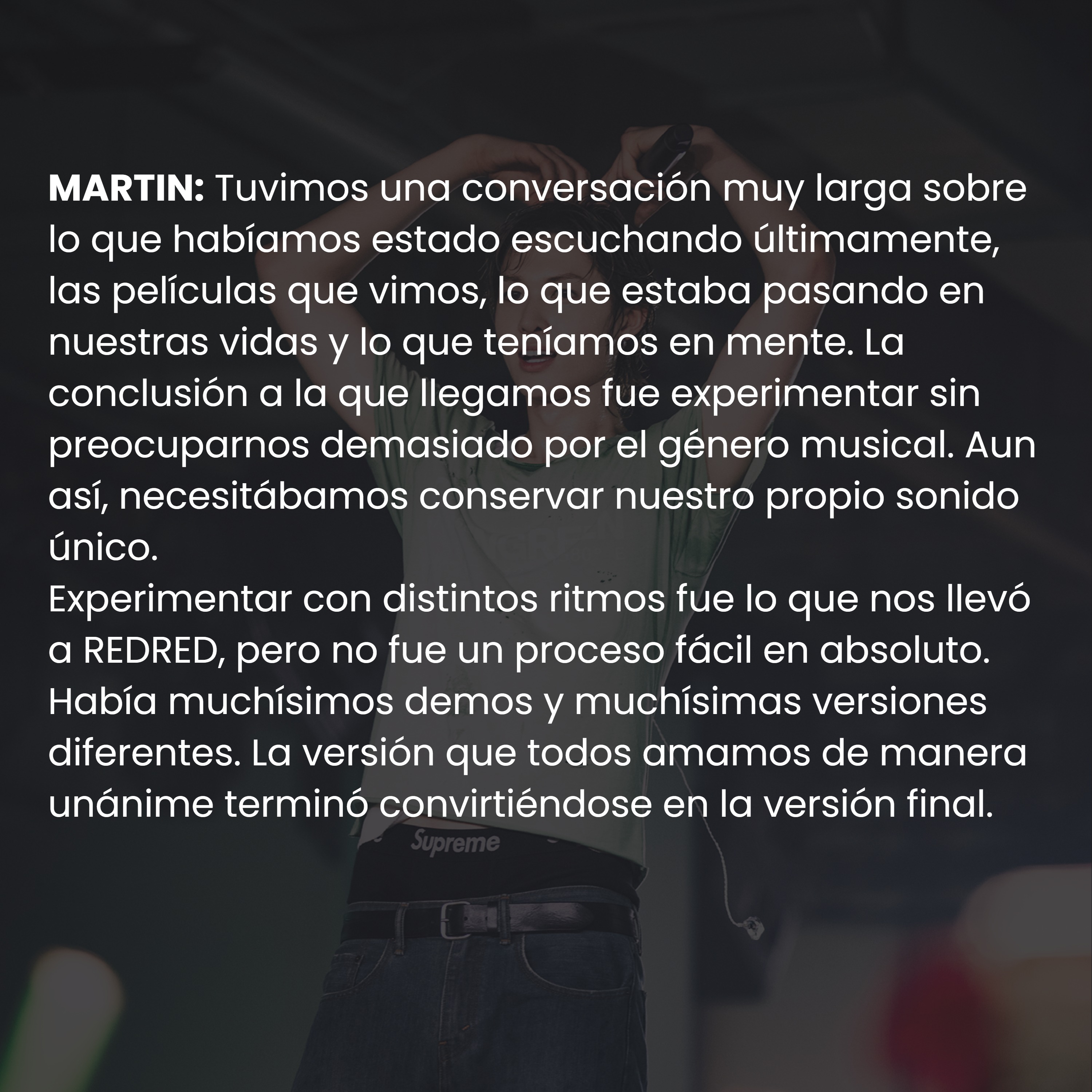 ENTREVISTA A MARTIN PARA WEVERSE MEGAZINE — page 9