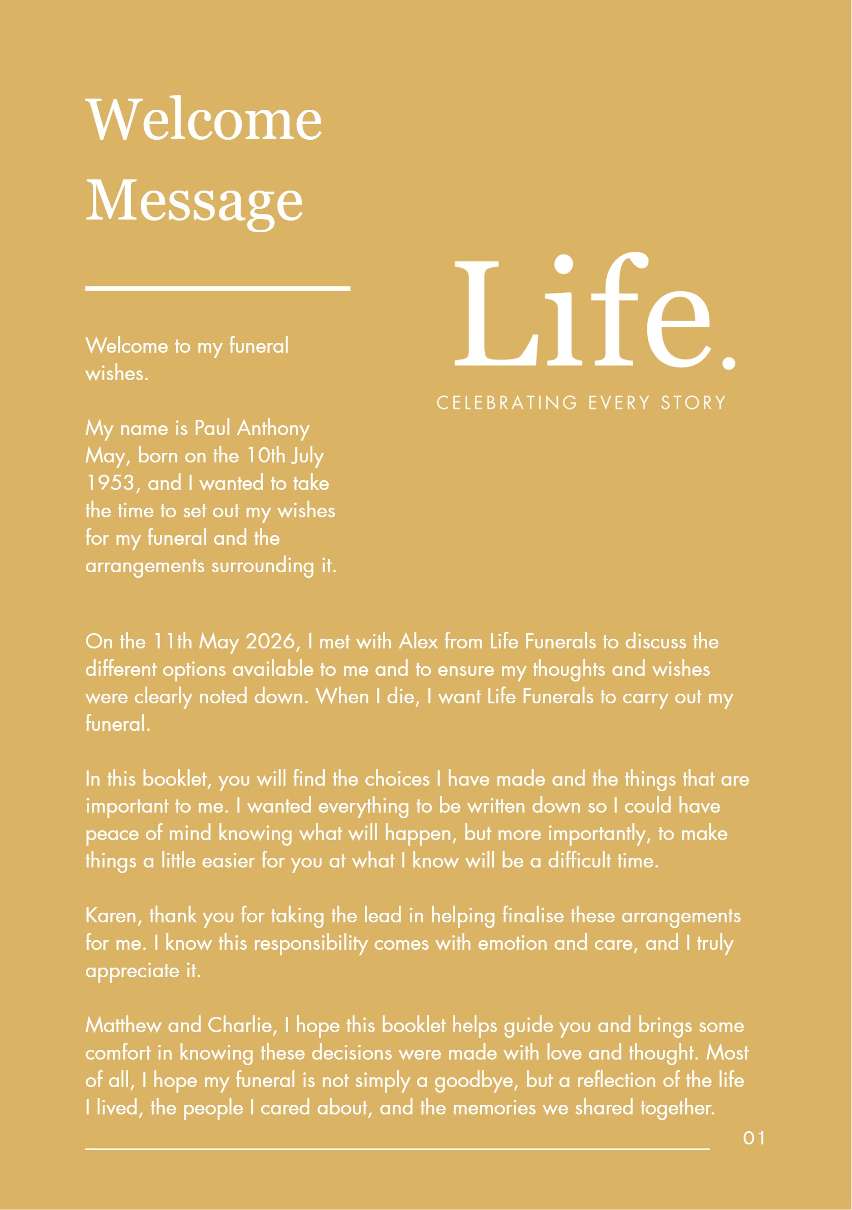My Life. My Wishes. — page 3