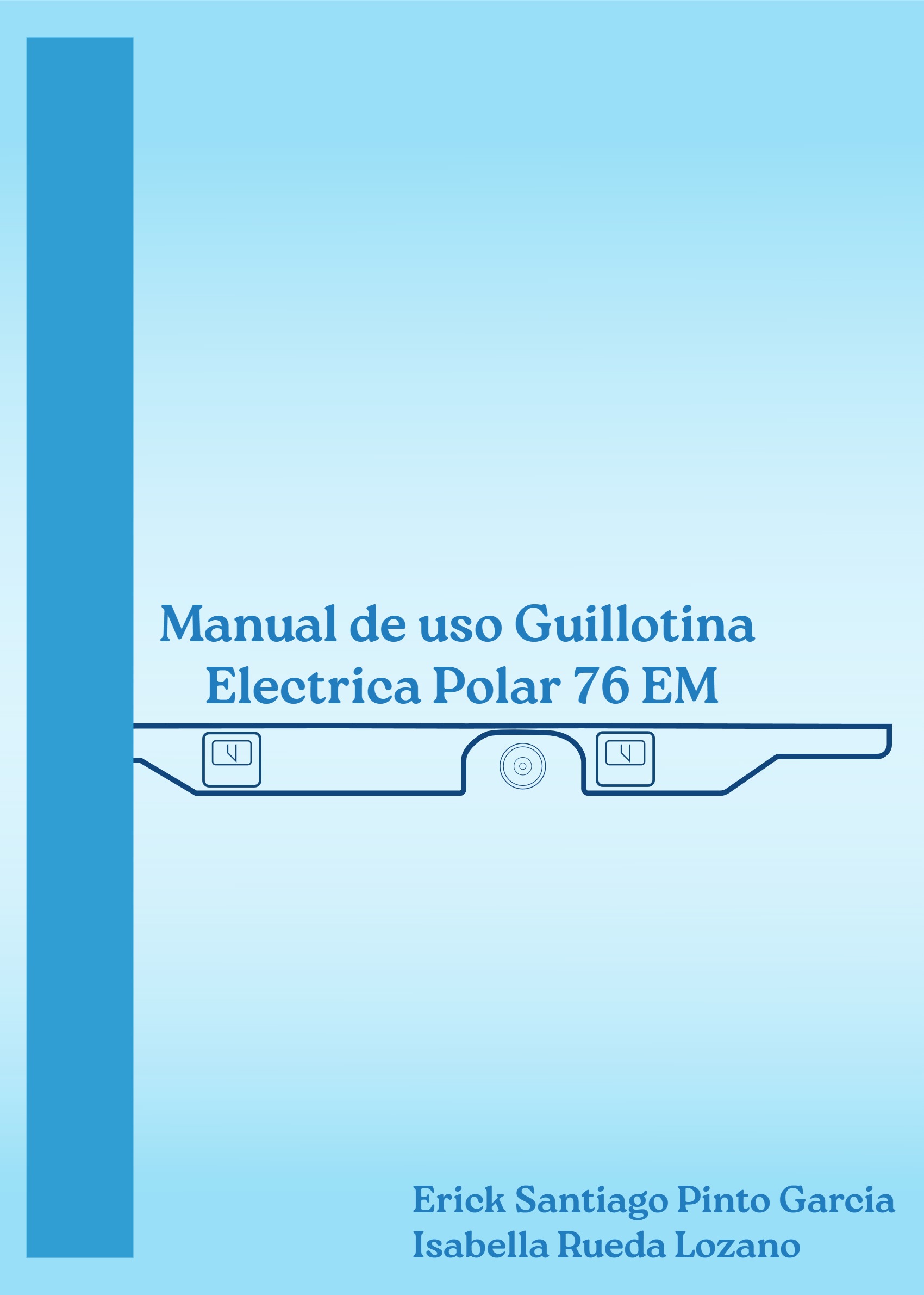 Manual de uso guillotina Polar 76 EM — page 11