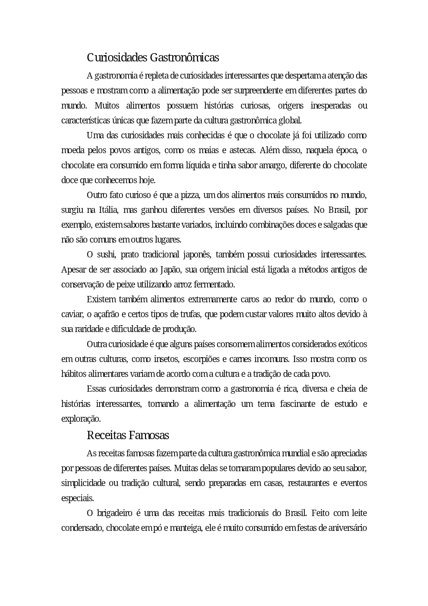 Sabores do Brasil e do Mundo — page 29
