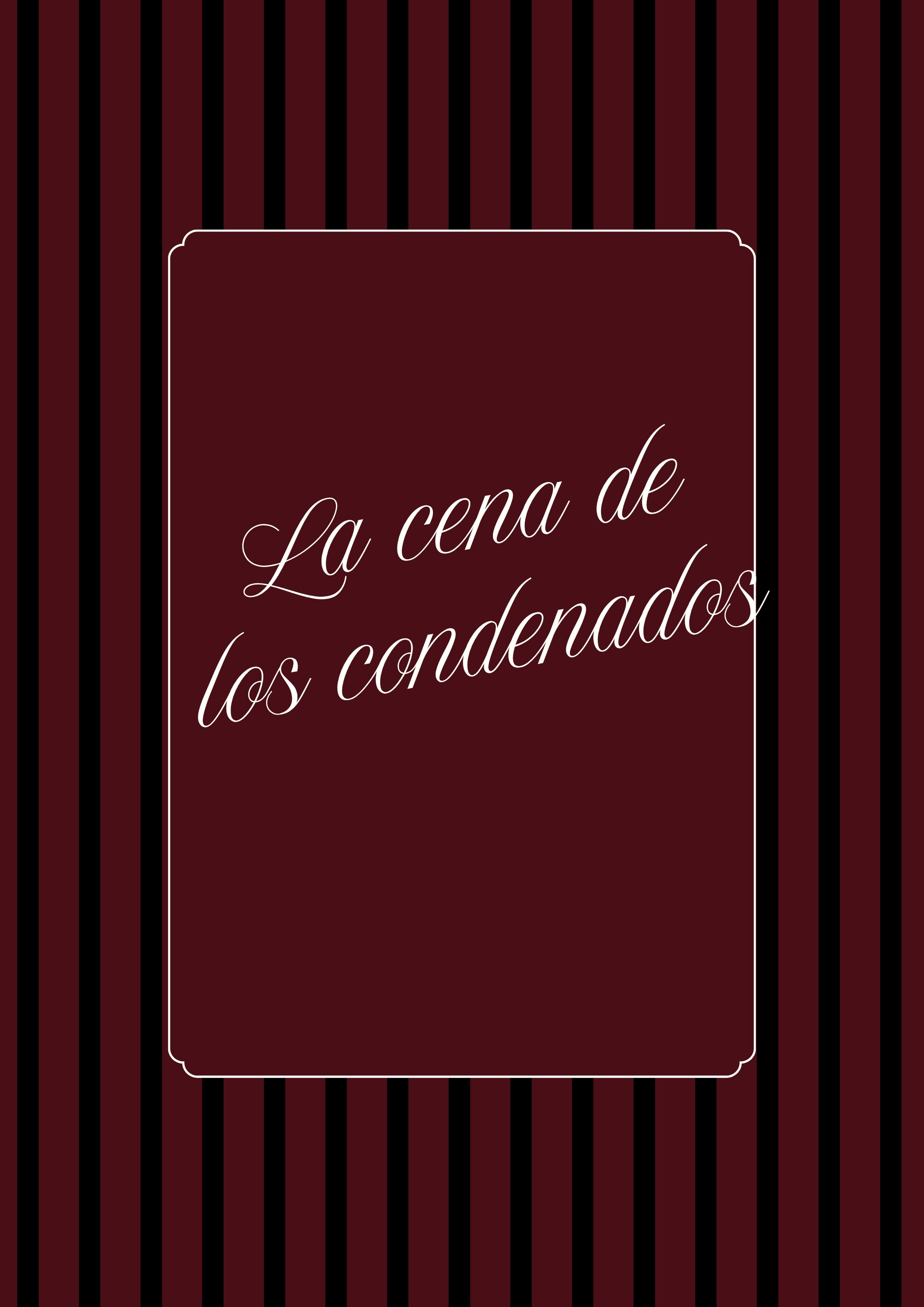 La cena de los condenados