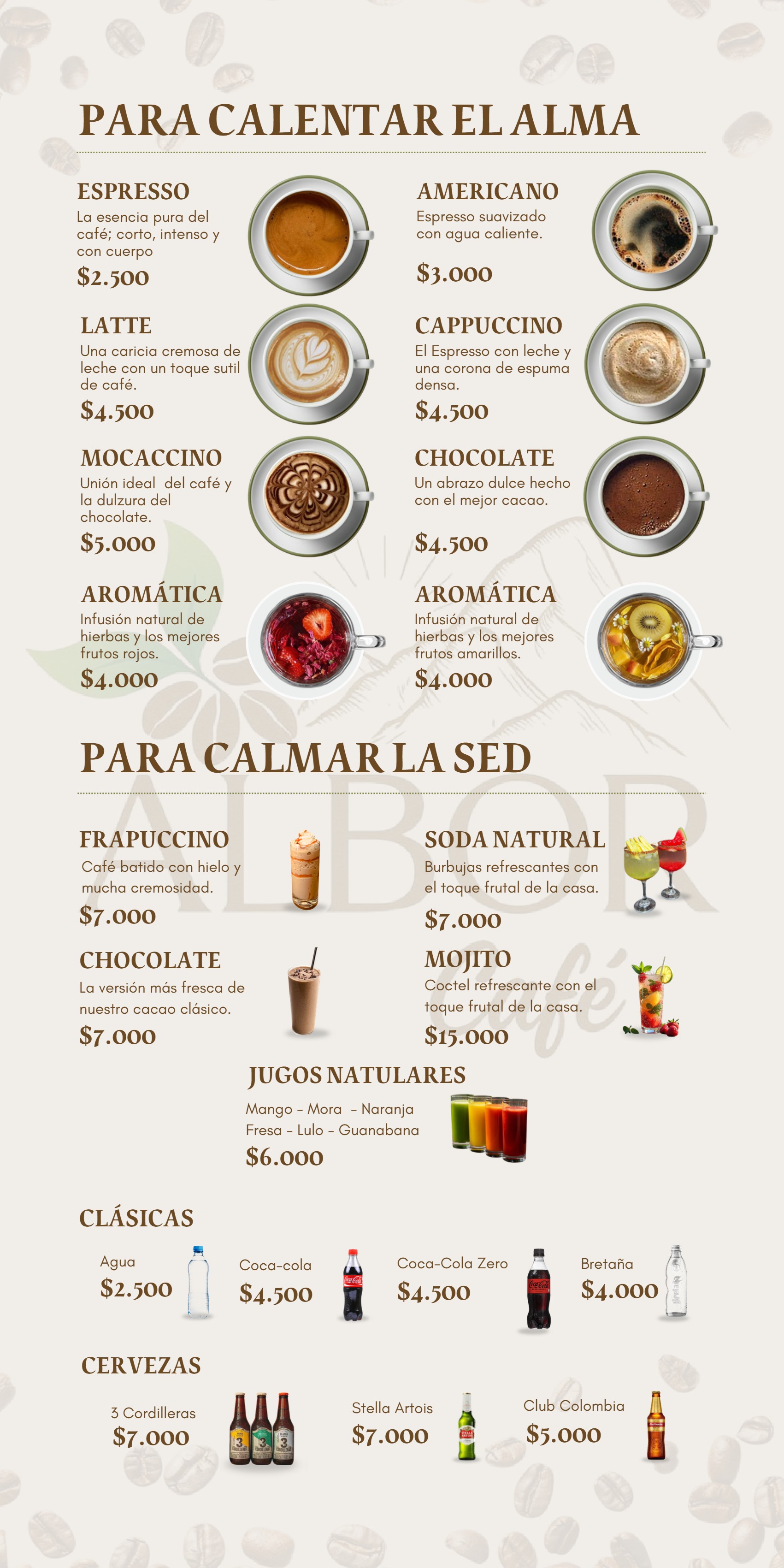 Menú - Albor café — page 3