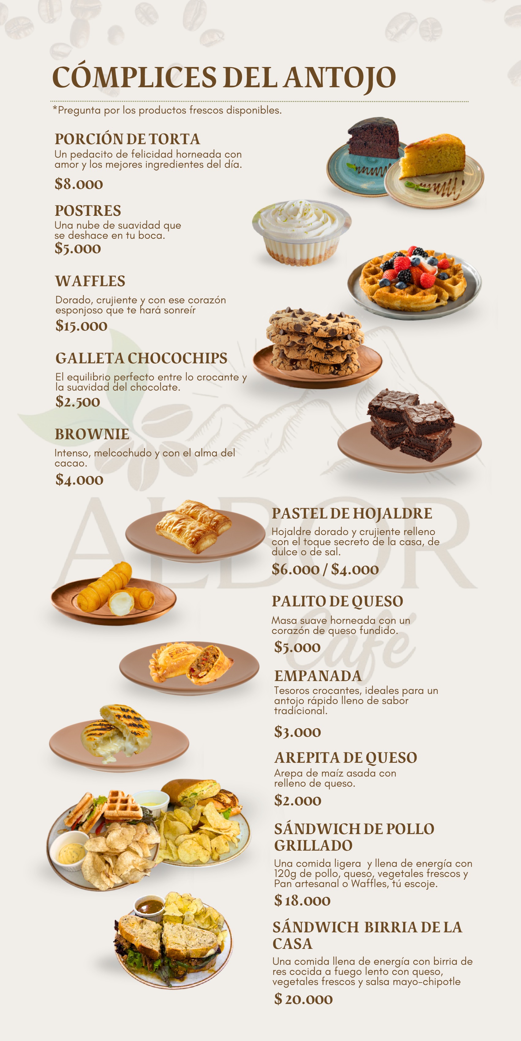 Menú - Albor café — page 4