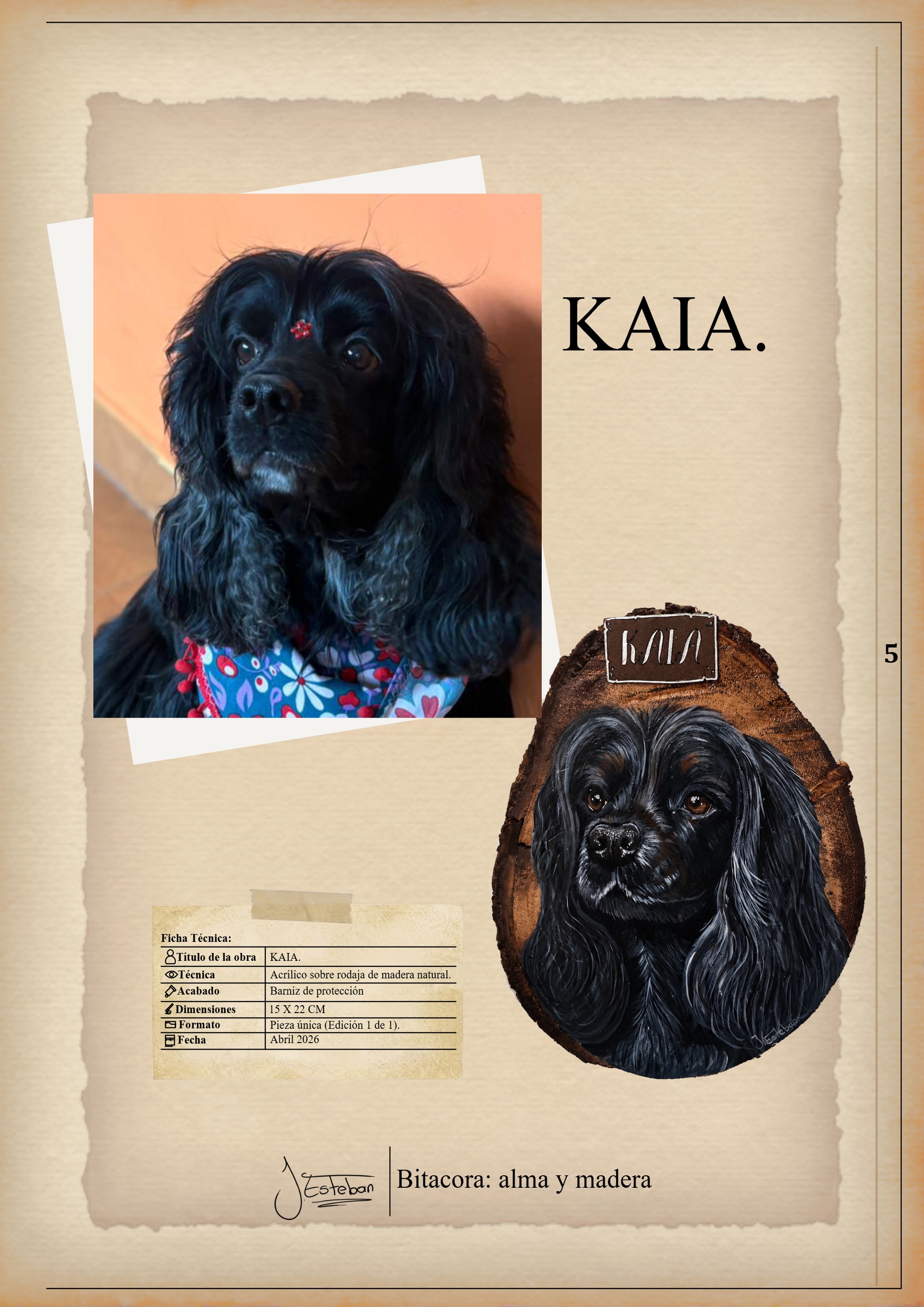 Bitácora: Alma y Madera - Retratos Conmemorativos — page 5