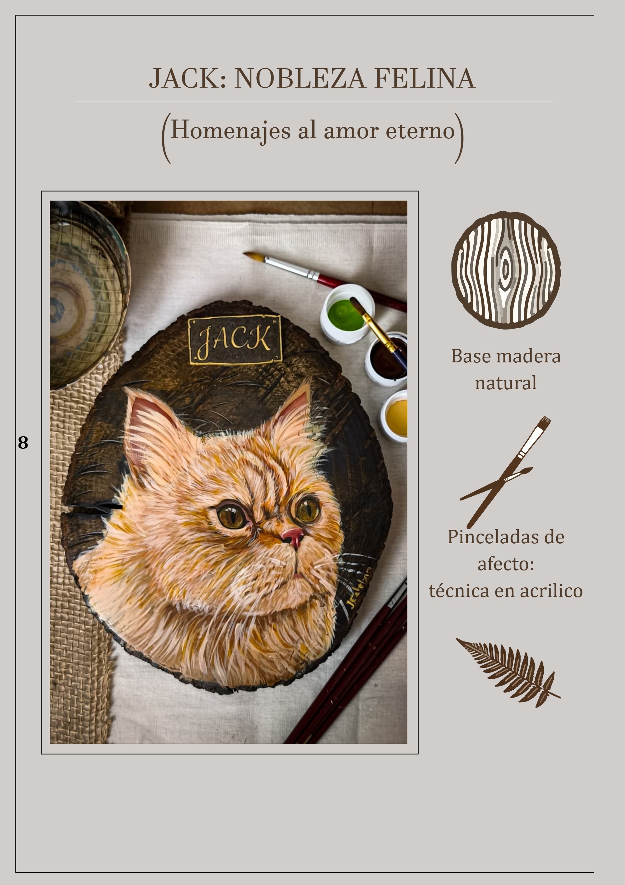 Bitácora: Alma y Madera - Retratos Conmemorativos — page 8