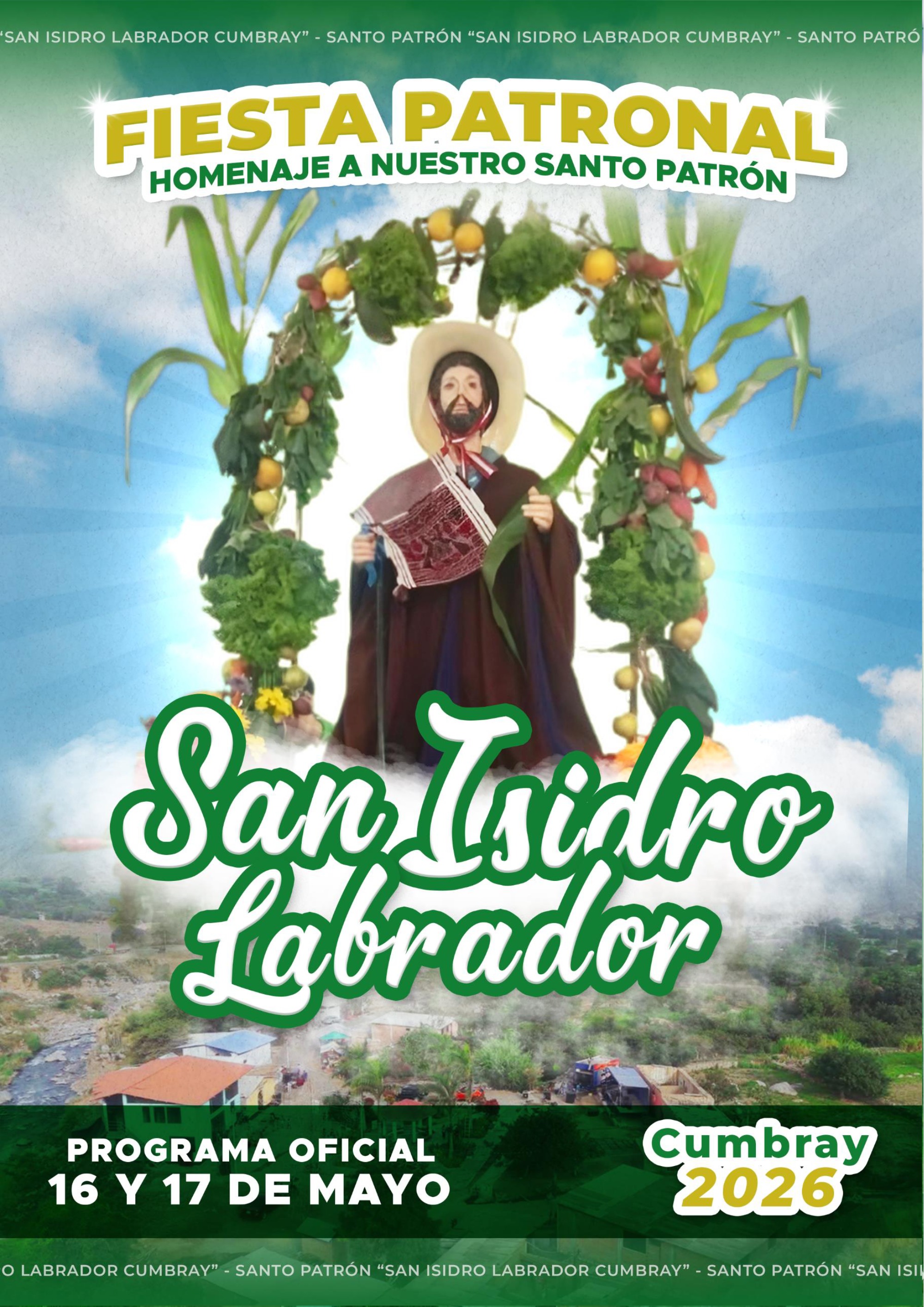 Fiesta Patronal Homenaje a nuestro Santo Patrón