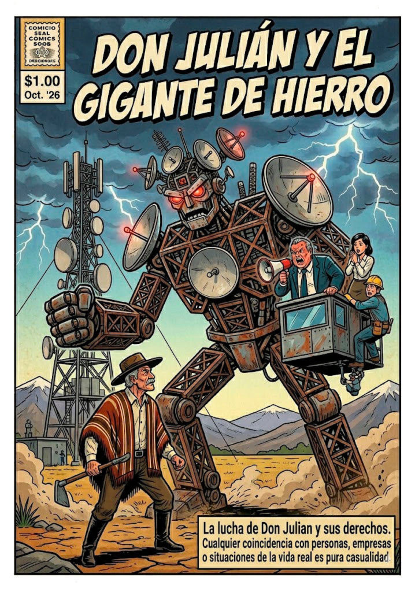 Comic - Don Julian y el Gigante de Hierro