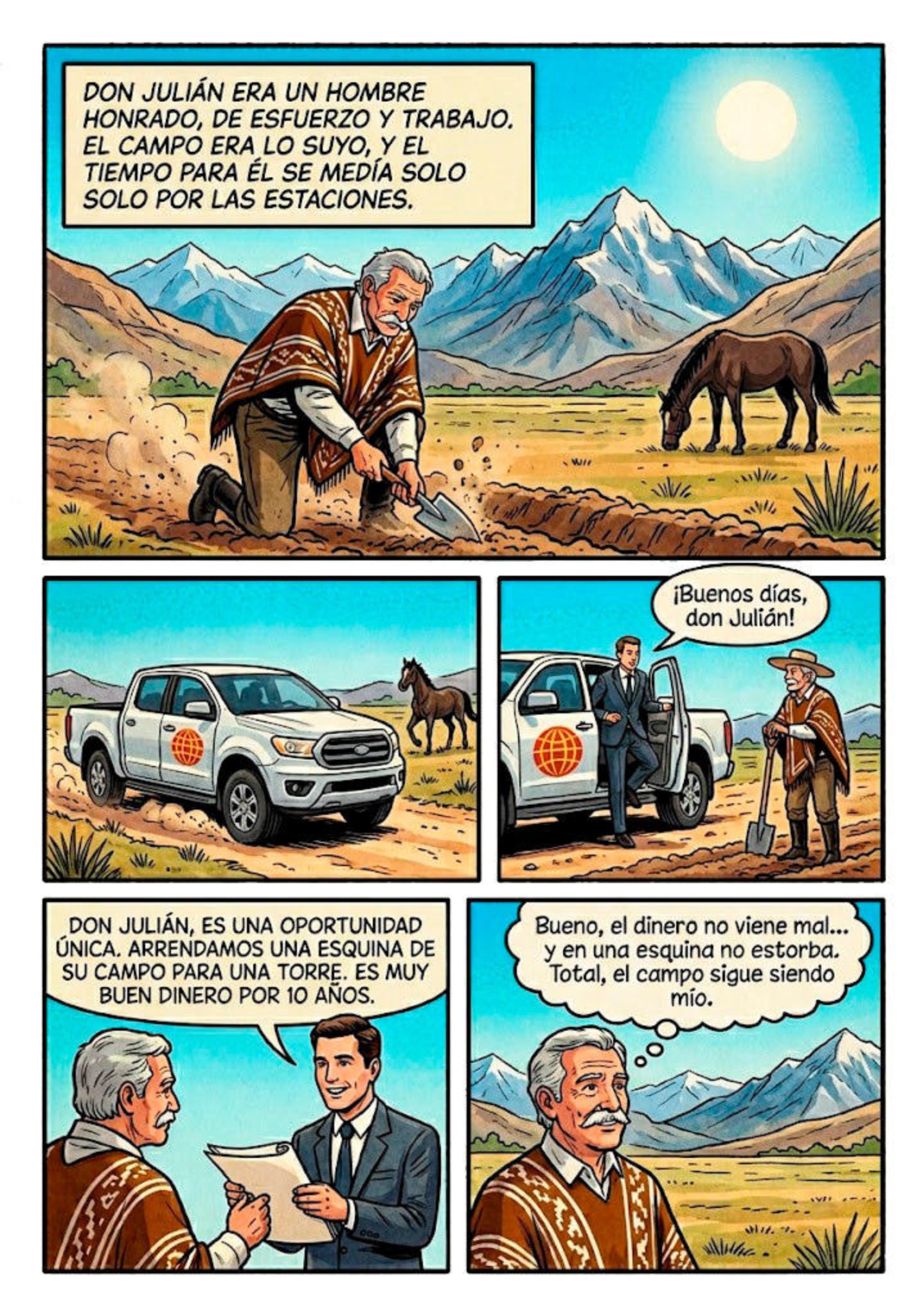 Comic - Don Julian y el Gigante de Hierro — page 2