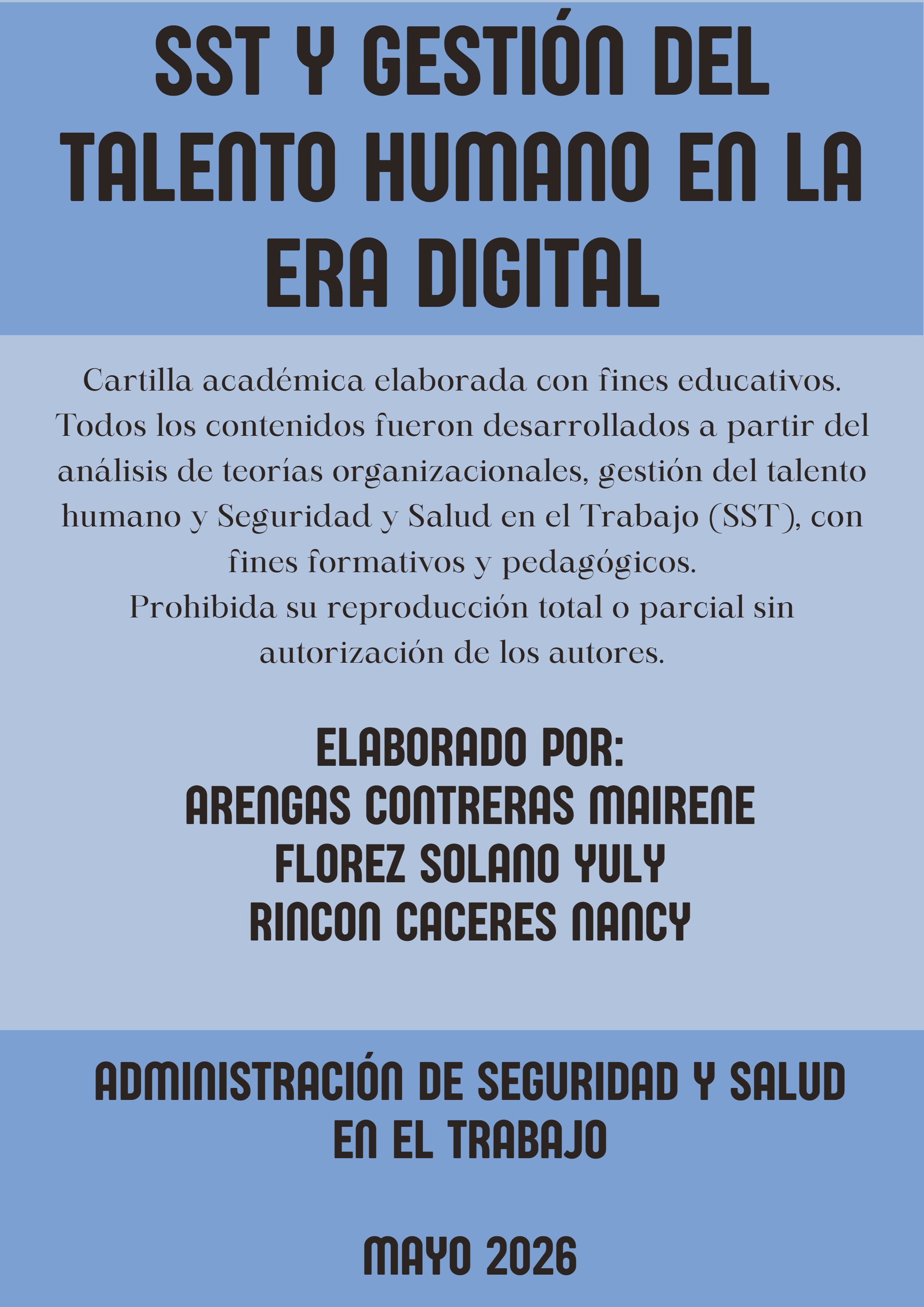 SST Y GESTIÓN DEL TALENTO HUMANO EN LA ERA DIGITAL — page 2