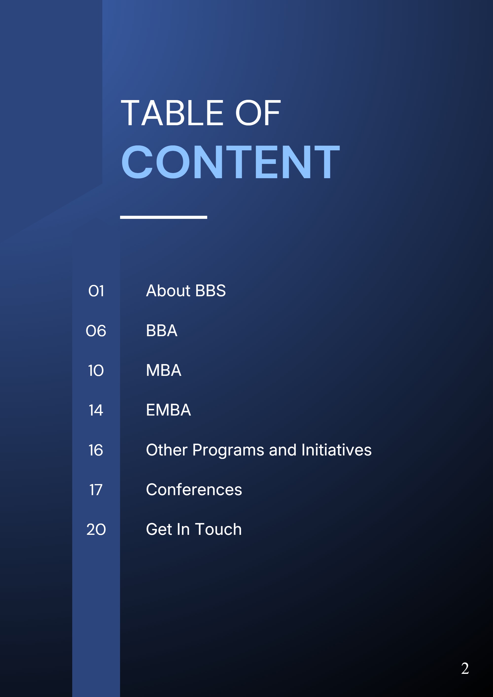 BRAC Business School (BBS) — page 2