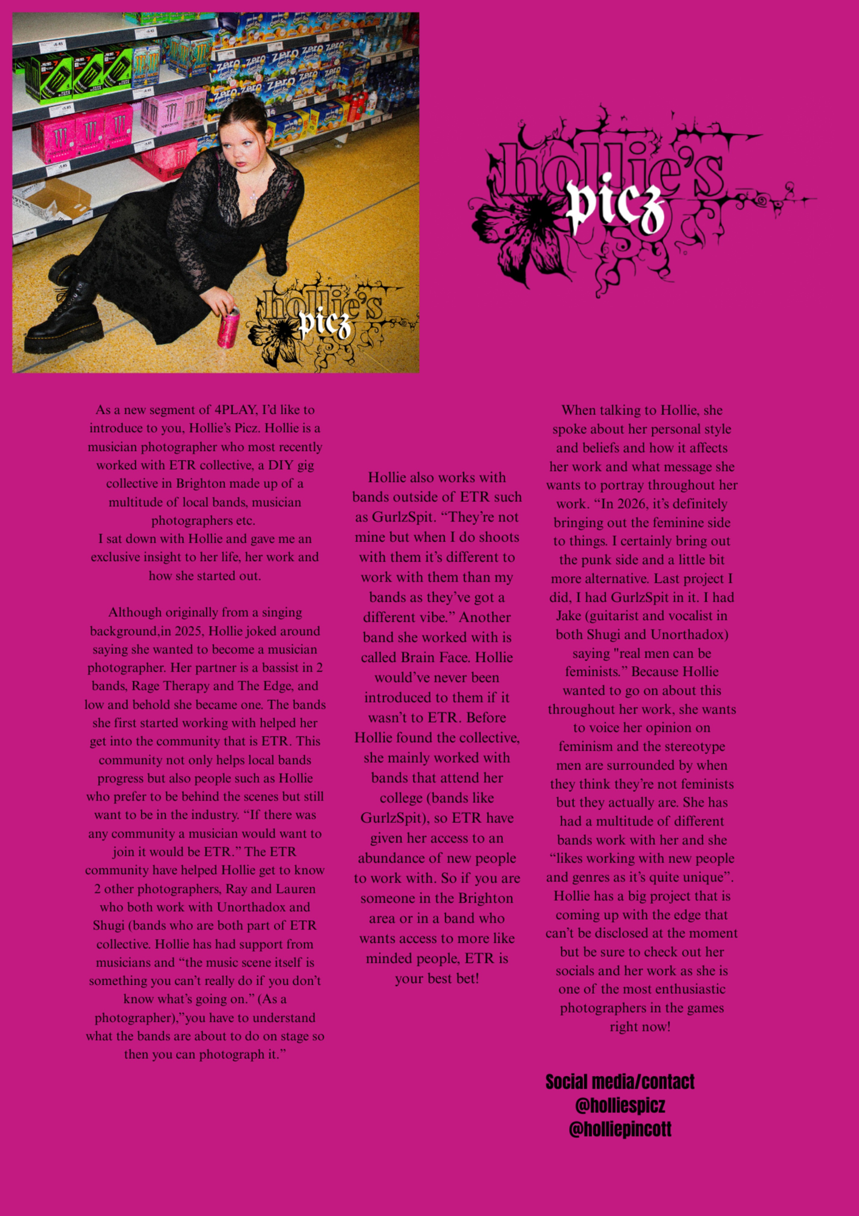 4PLAY - ISSUE ONE — page 10