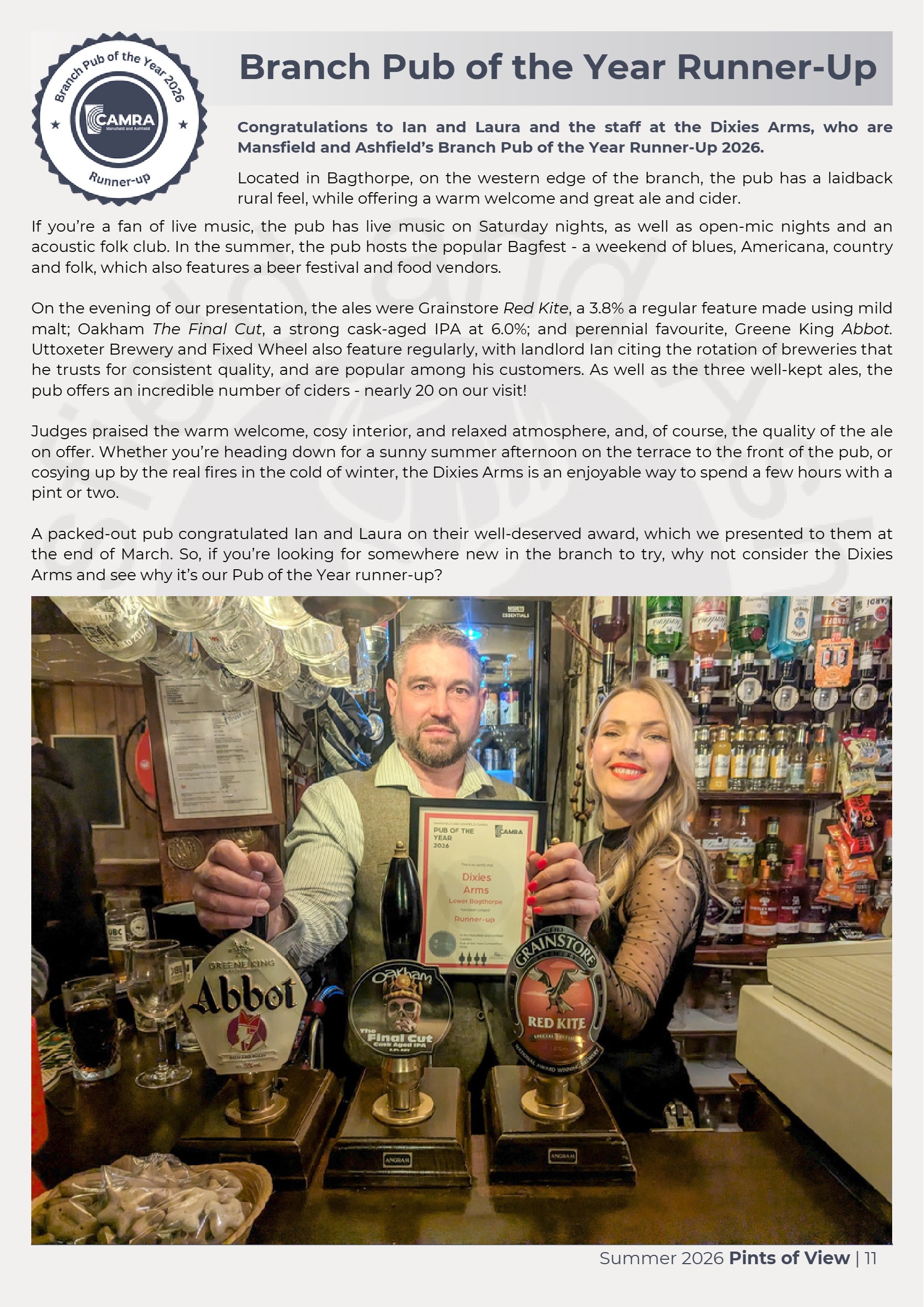 Pints of View Summer 2026 — page 11