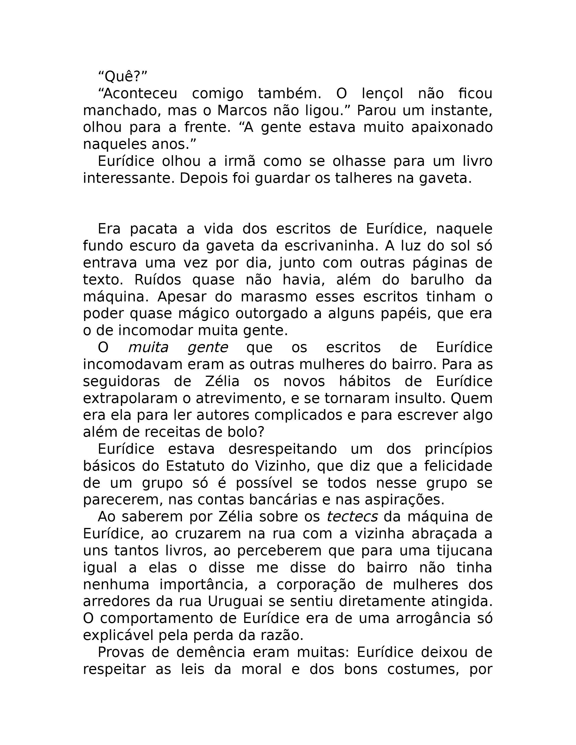 A Vida Invisivel de Euridice Gusmao (Martha Batalha) — page 167