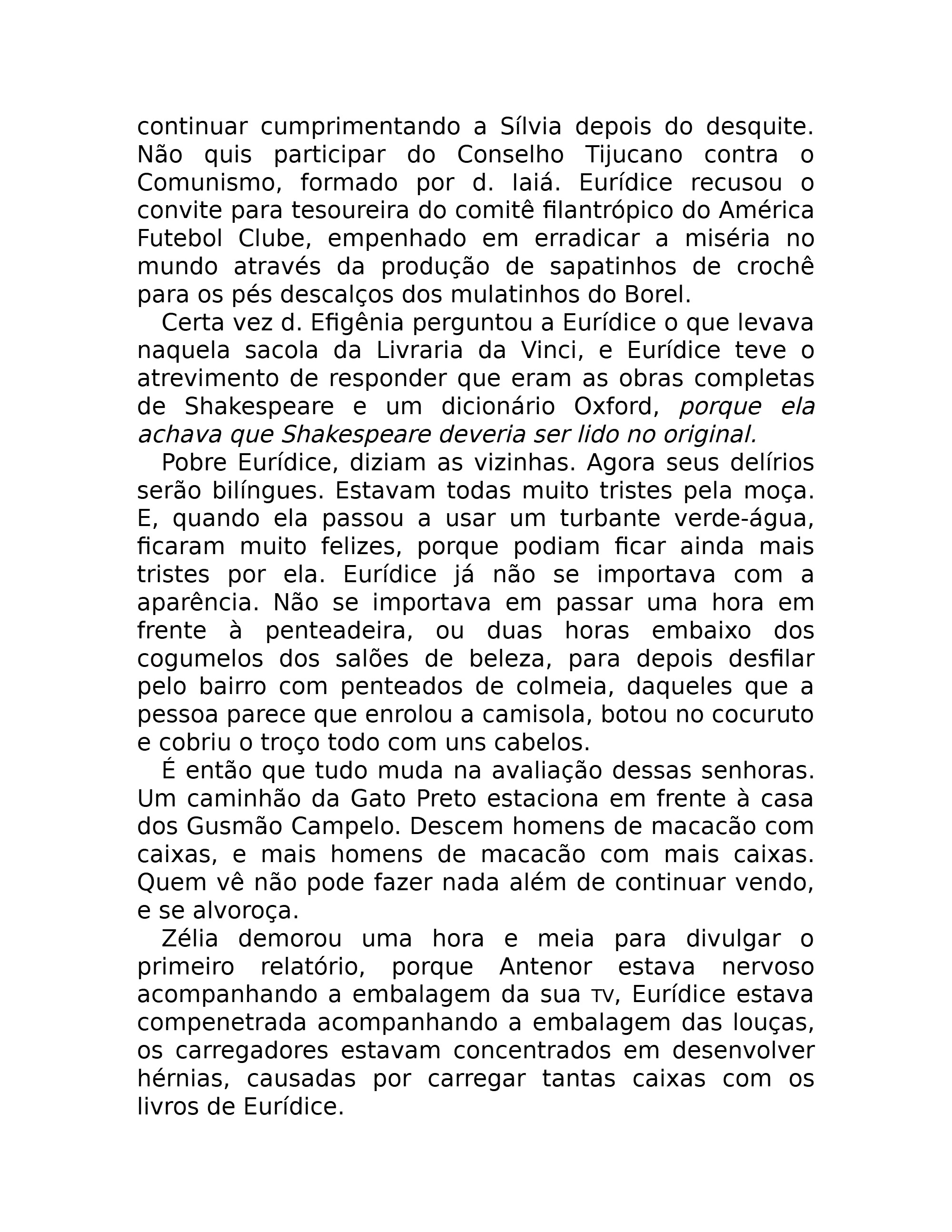A Vida Invisivel de Euridice Gusmao (Martha Batalha) — page 168