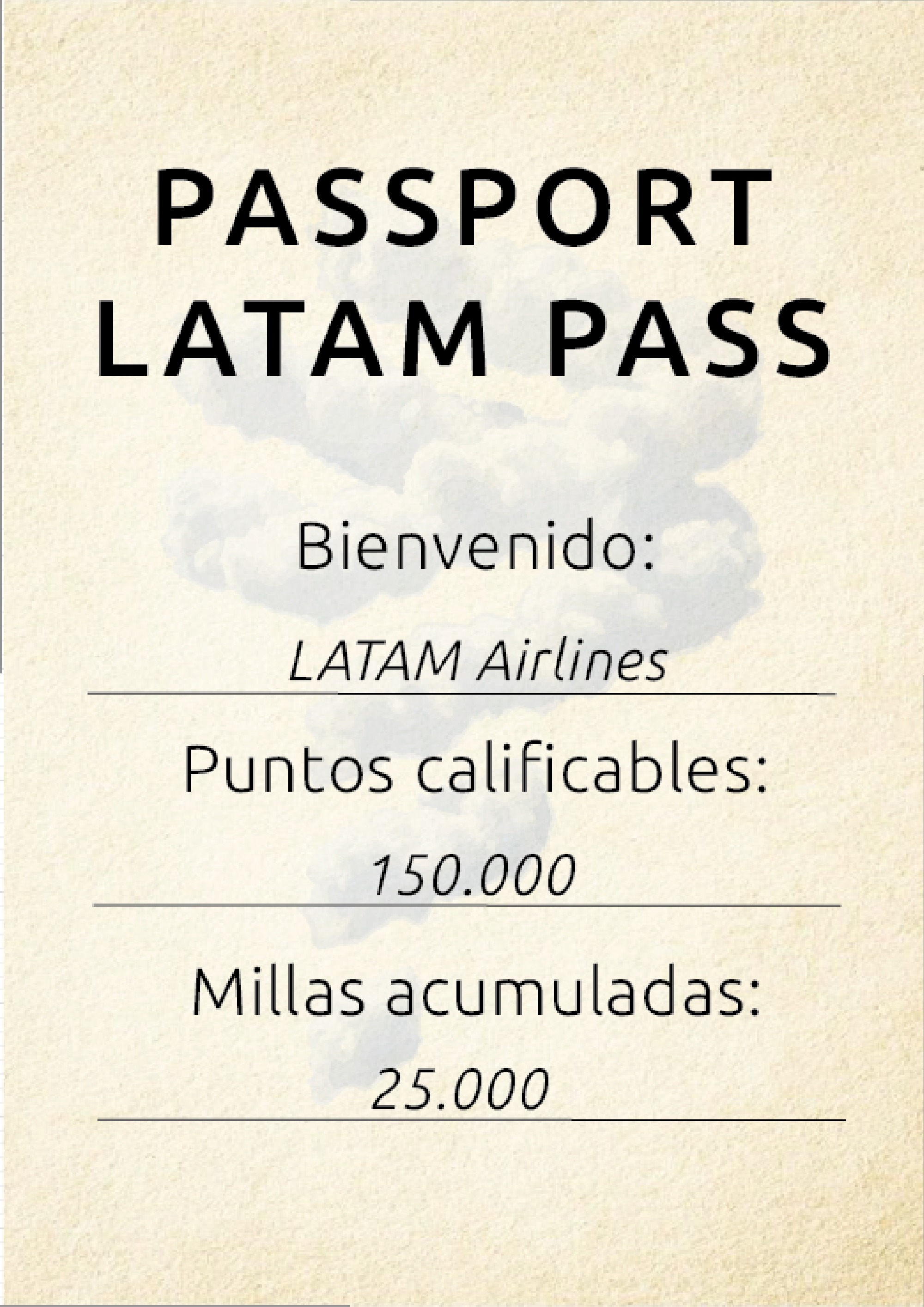 Passport LATAM PASS 3 — page 3