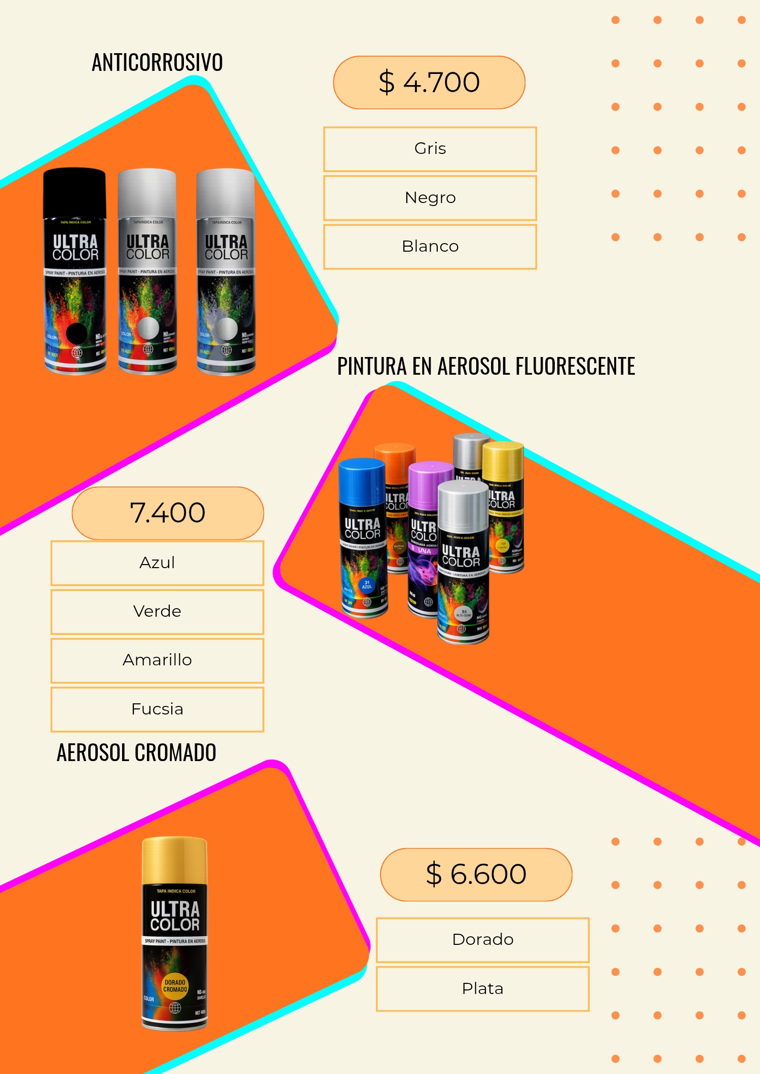 CATALOGO AEROSOLES PARA MAYORISTAS — page 4
