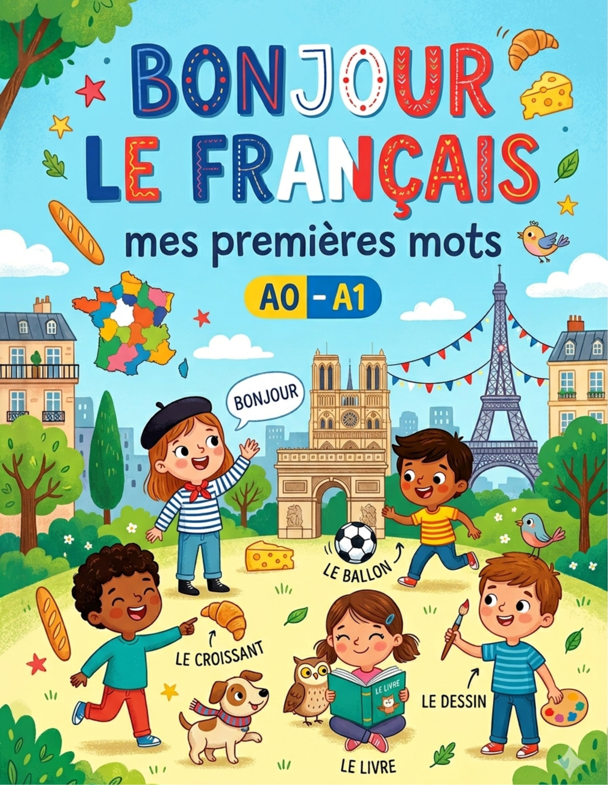 Bonjour le français mes premières mots A0-A1