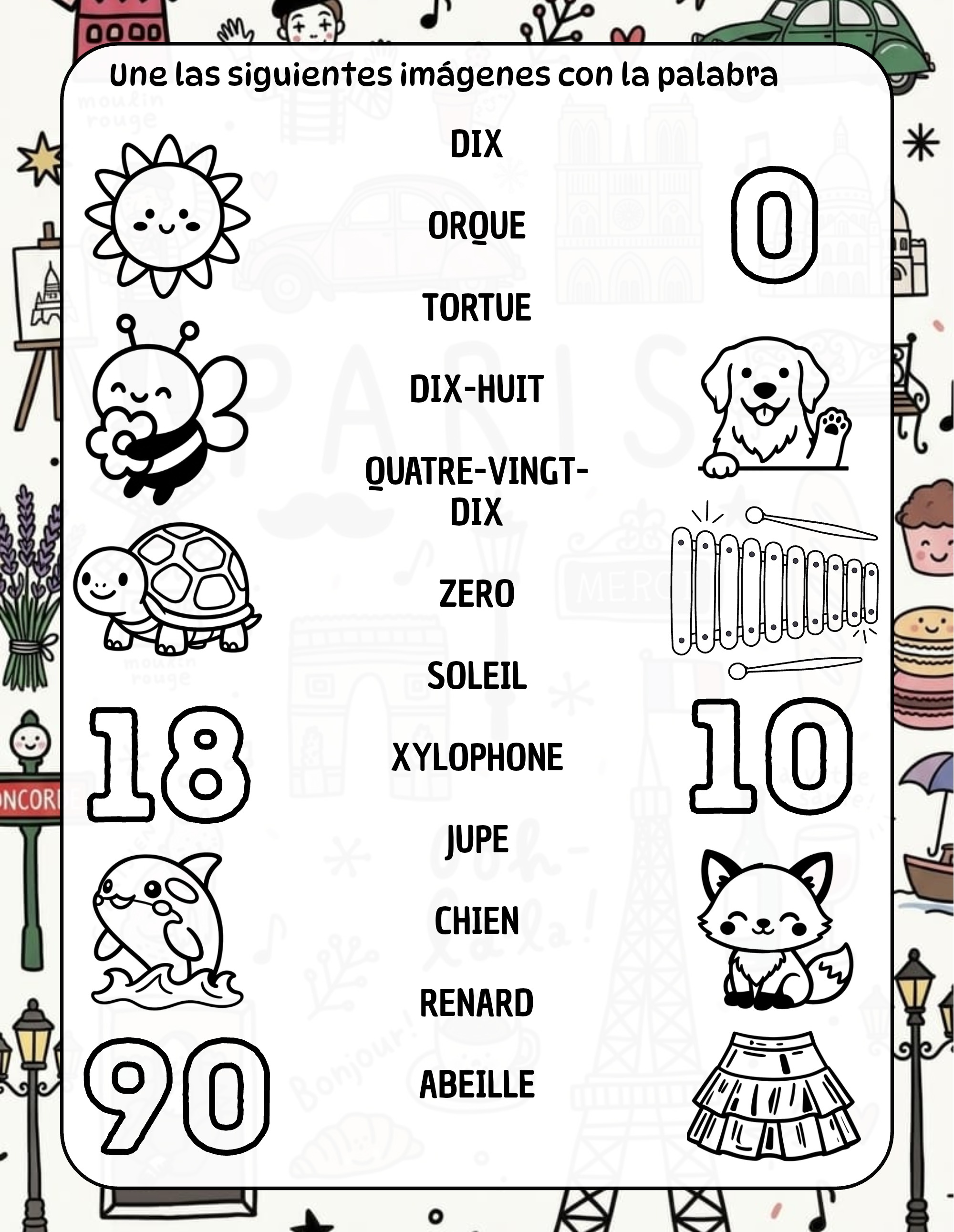 Bonjour le français mes premières mots A0-A1 — page 9