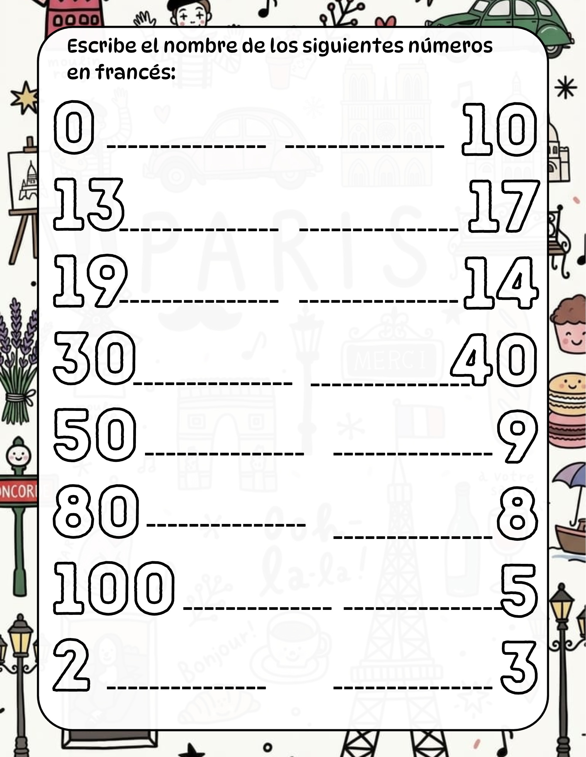 Bonjour le français mes premières mots A0-A1 — page 10