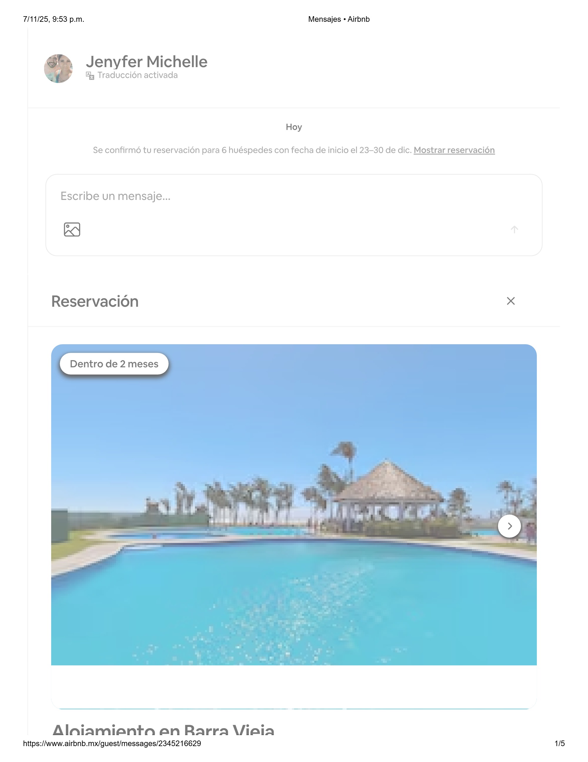 AIRBNB_Reservacion Acapulco 23-30 Dic 2025