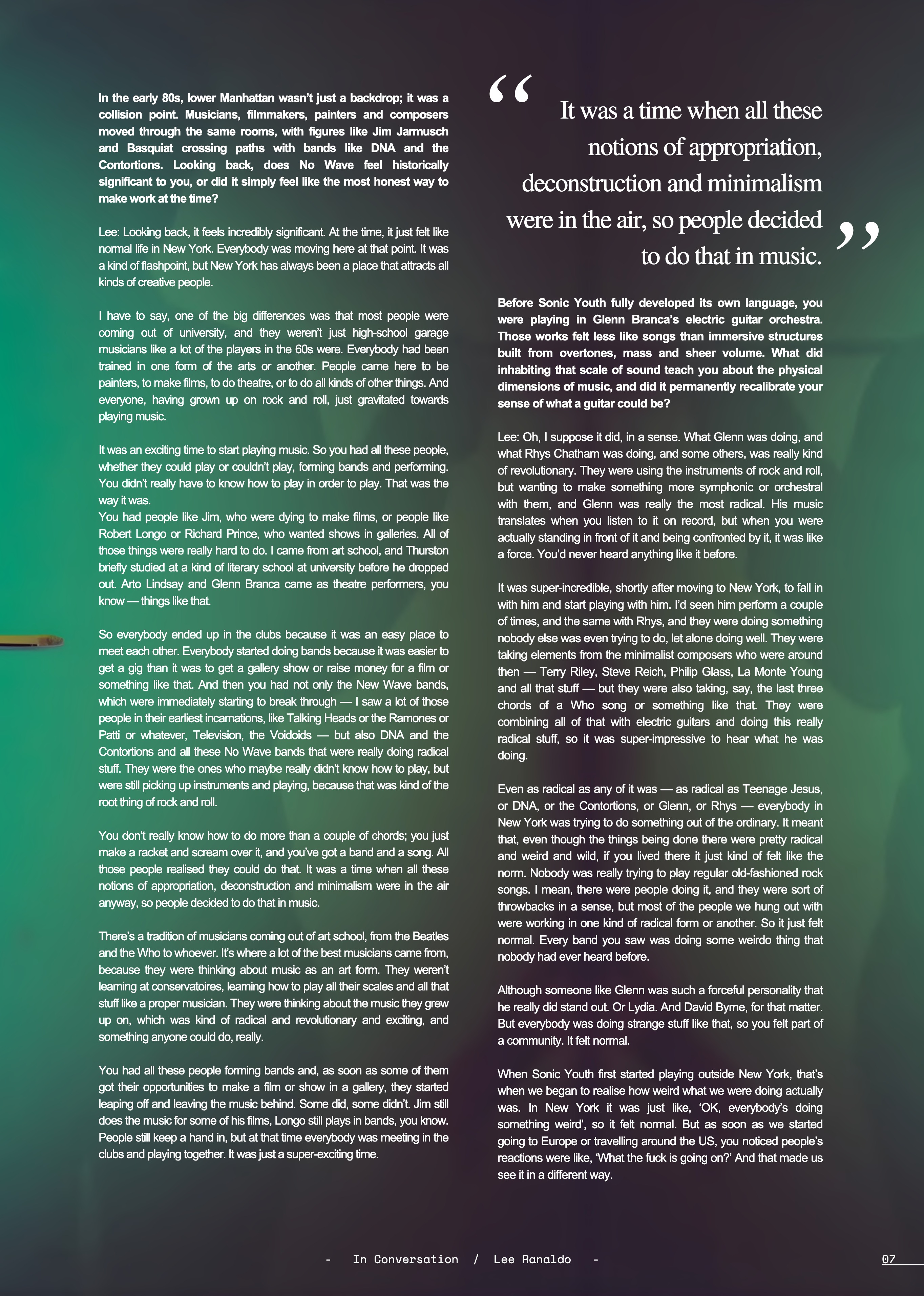 Sprawl Magazine / Issue 3 — page 7