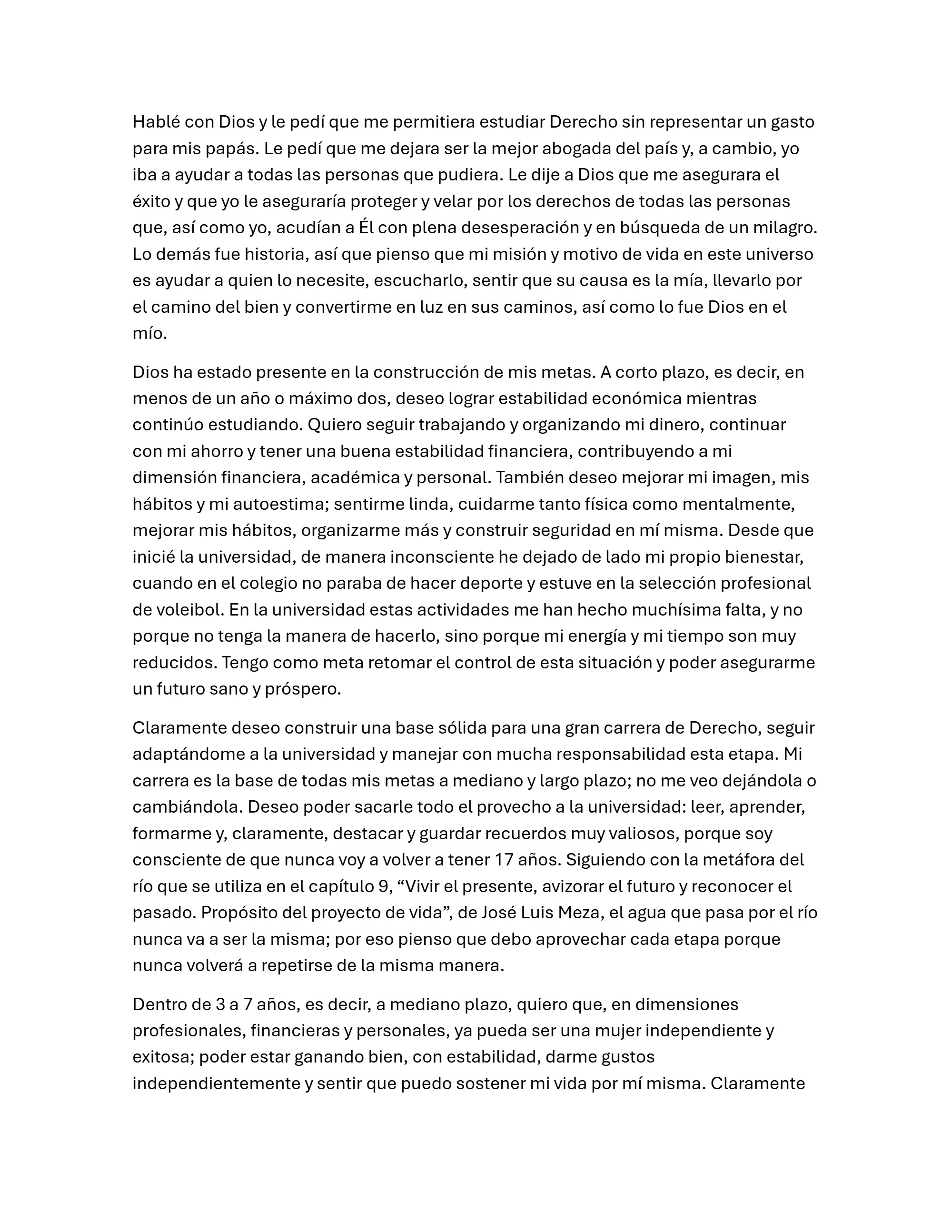 Mi proyecto personal de vida como universitario lasallista — page 11