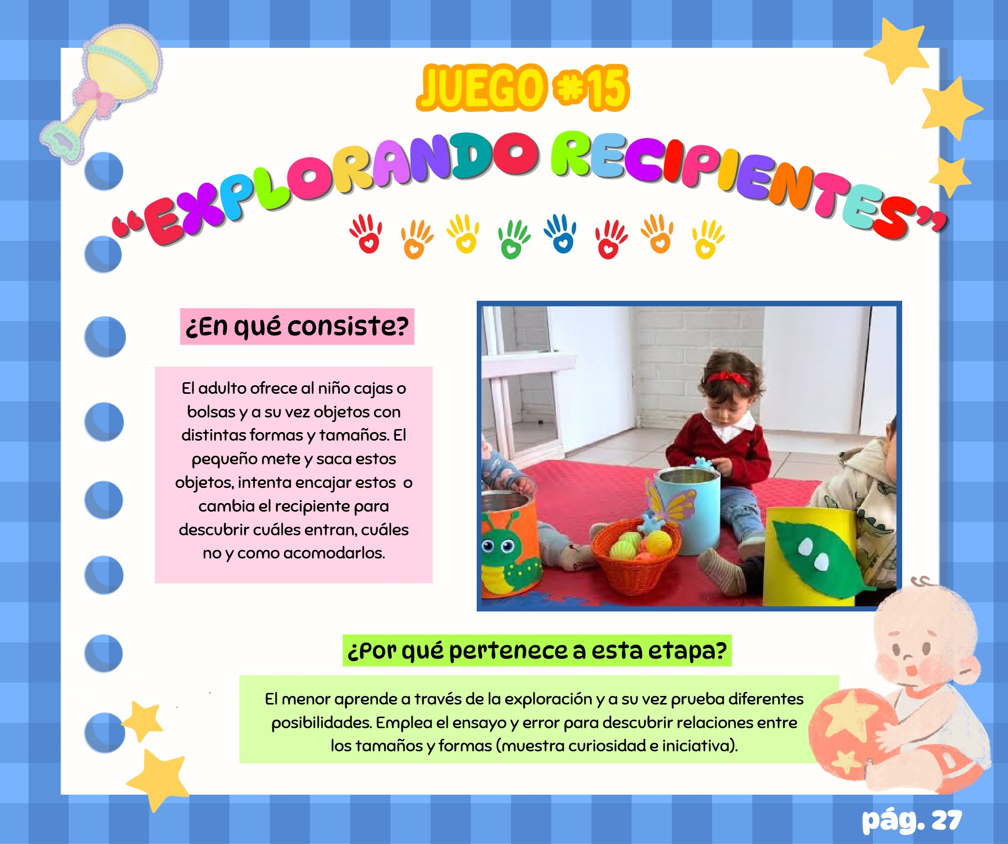 CLASIFICACIÓN DEL JUEGO SEGÚN JEAN PIAGET - GRUPO 02 — page 27