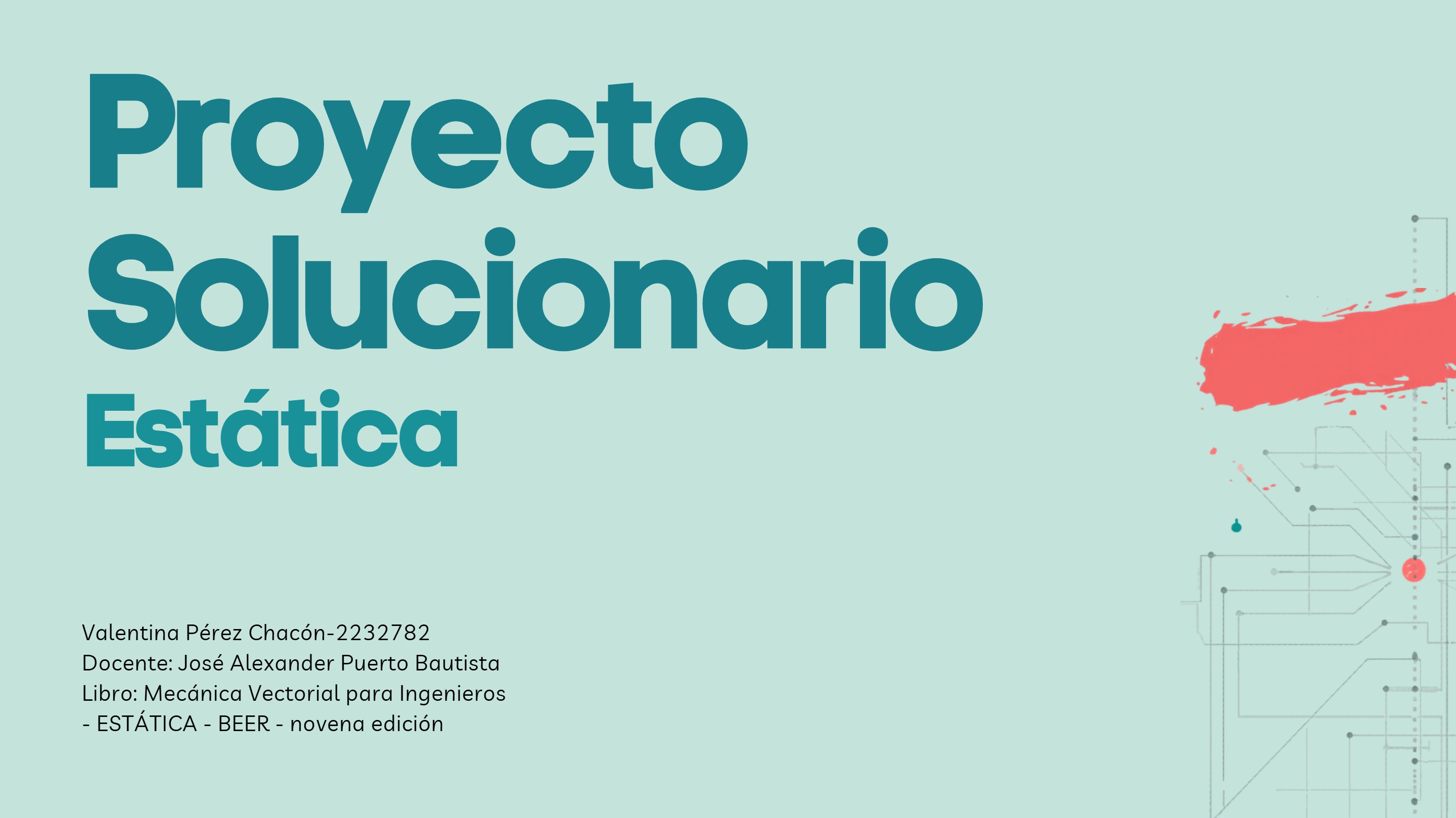 PROYECTO SOLUCIONARIO ESTÁTICA