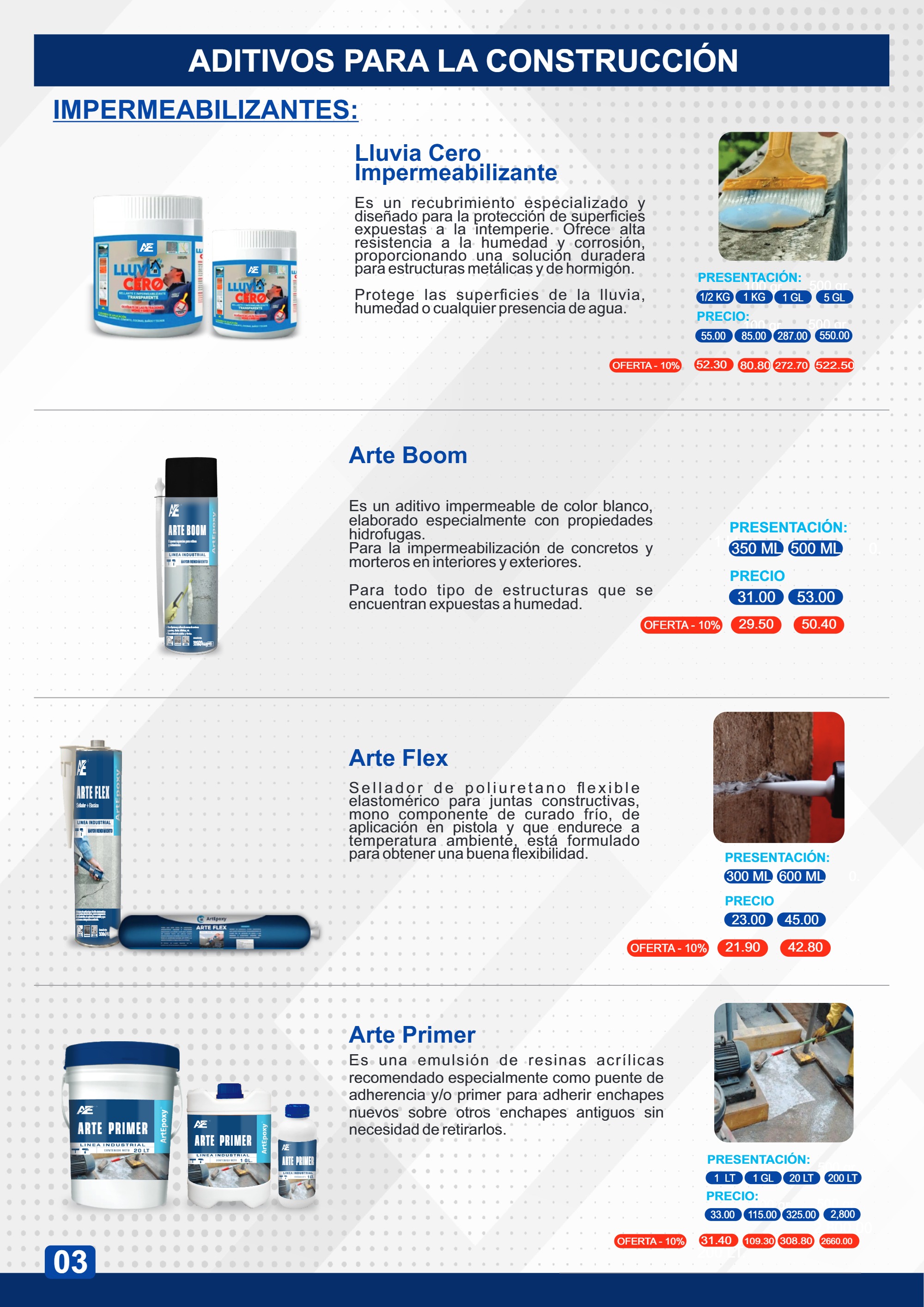 CATALOGO DE PRODUCTOS — page 5