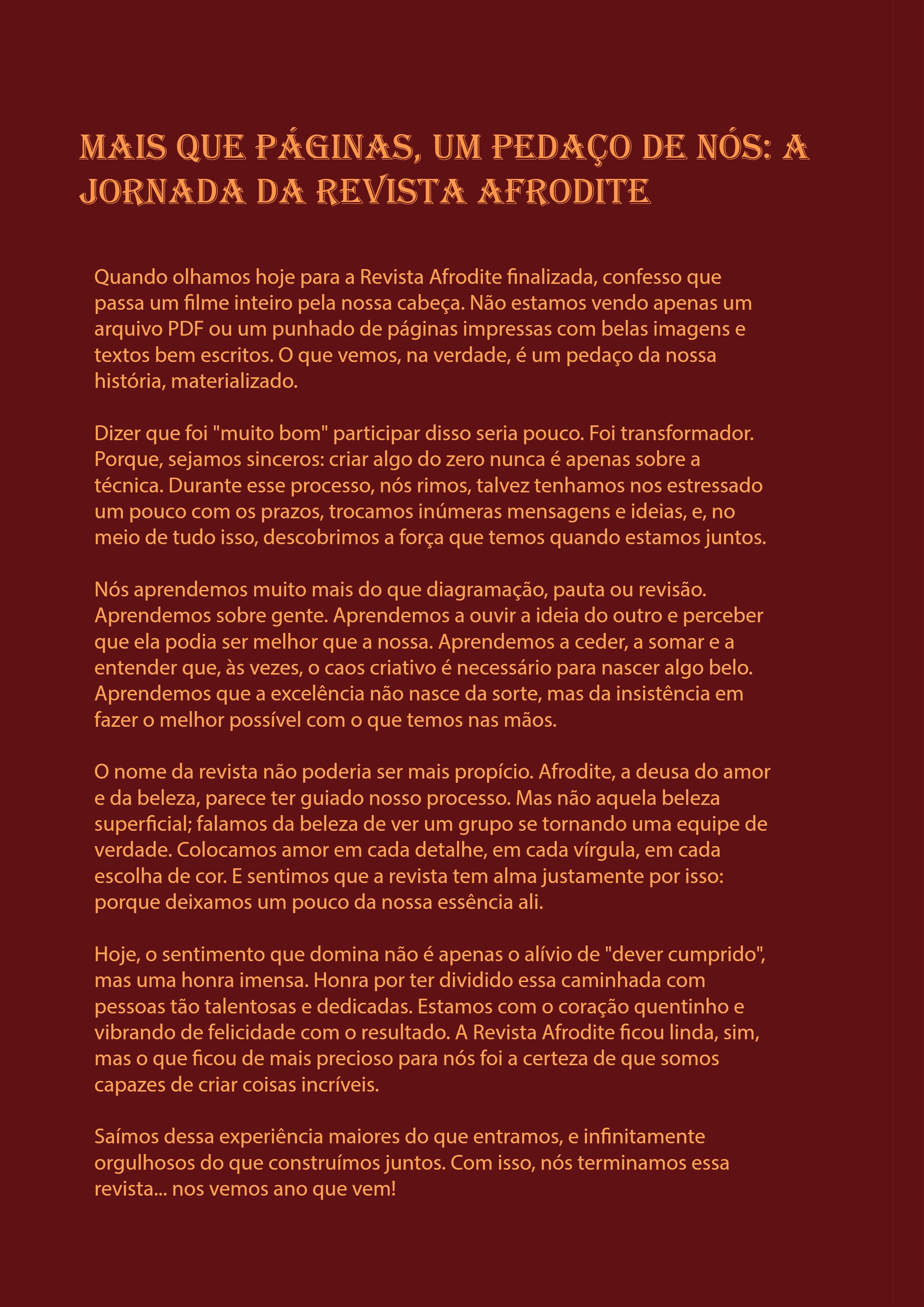 AFROdite Revista 4 — page 33