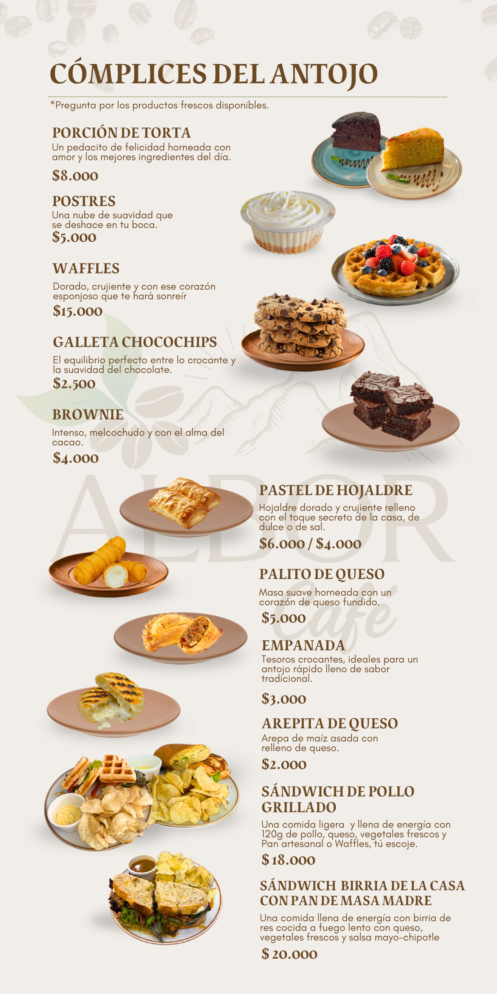 Menú - Albor café — page 4